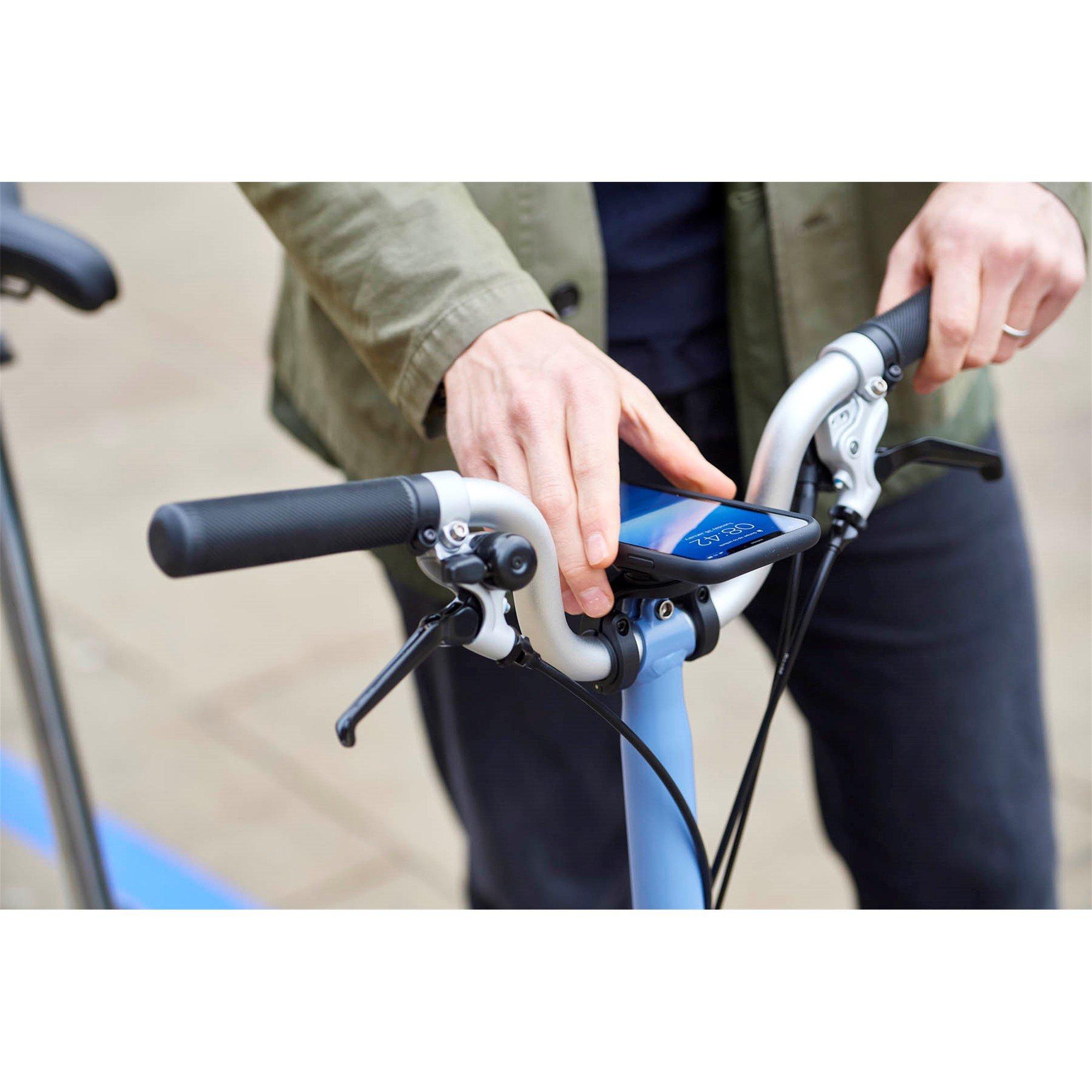 Black - Brompton - Quadlock Phone Mount with adaptor - 7