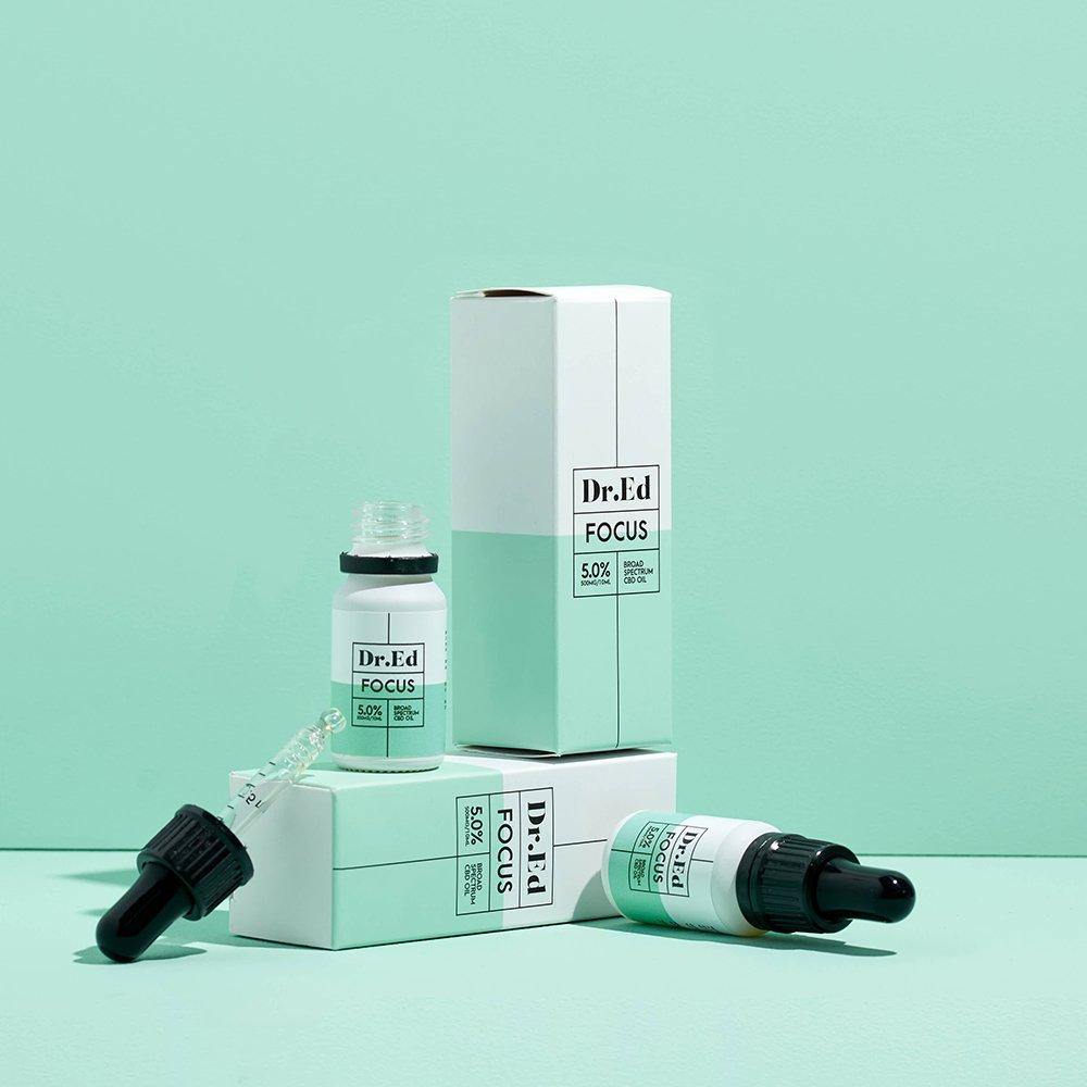 Clear - Dr Ed - Focus CBD Oil 5% Broad Spectrum - 4