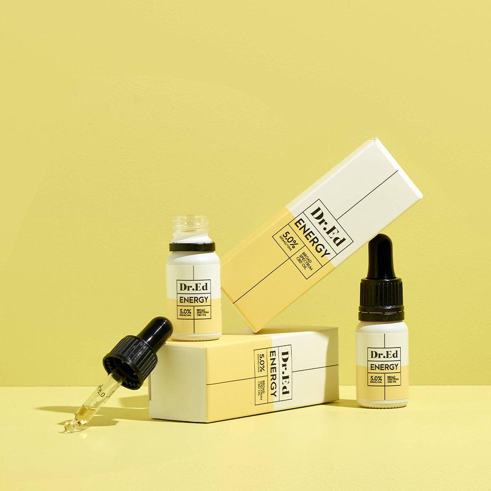 Clear - Dr Ed - Energy CBD Oil 5% Strength - 4