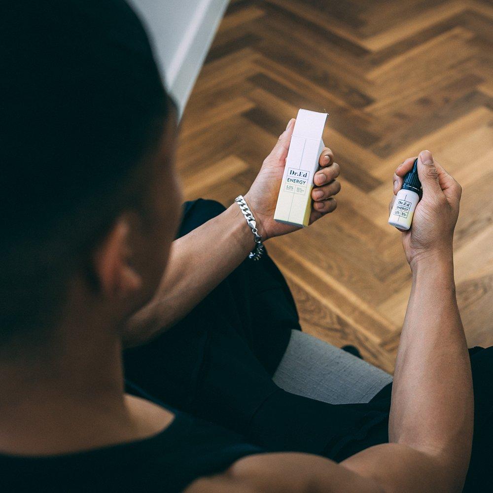 Clear - Dr Ed - Energy CBD Oil 5% Strength - 5