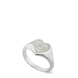 Gucci Interlocking G Heart Ring