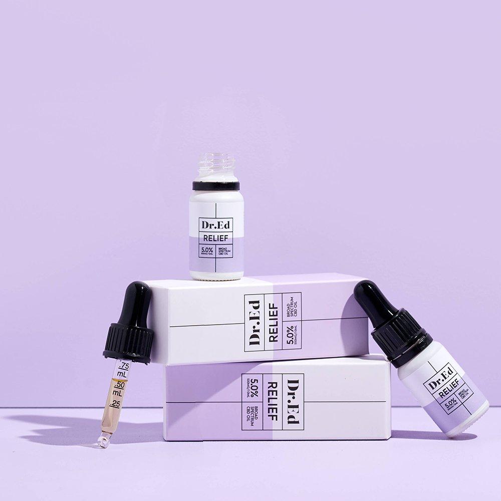 Clear - Dr Ed - Relief Broad Spectrum CBD Oil 5% - 4