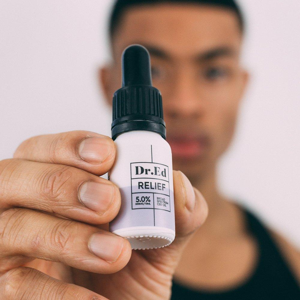 Clear - Dr Ed - Relief Broad Spectrum CBD Oil 5% - 5