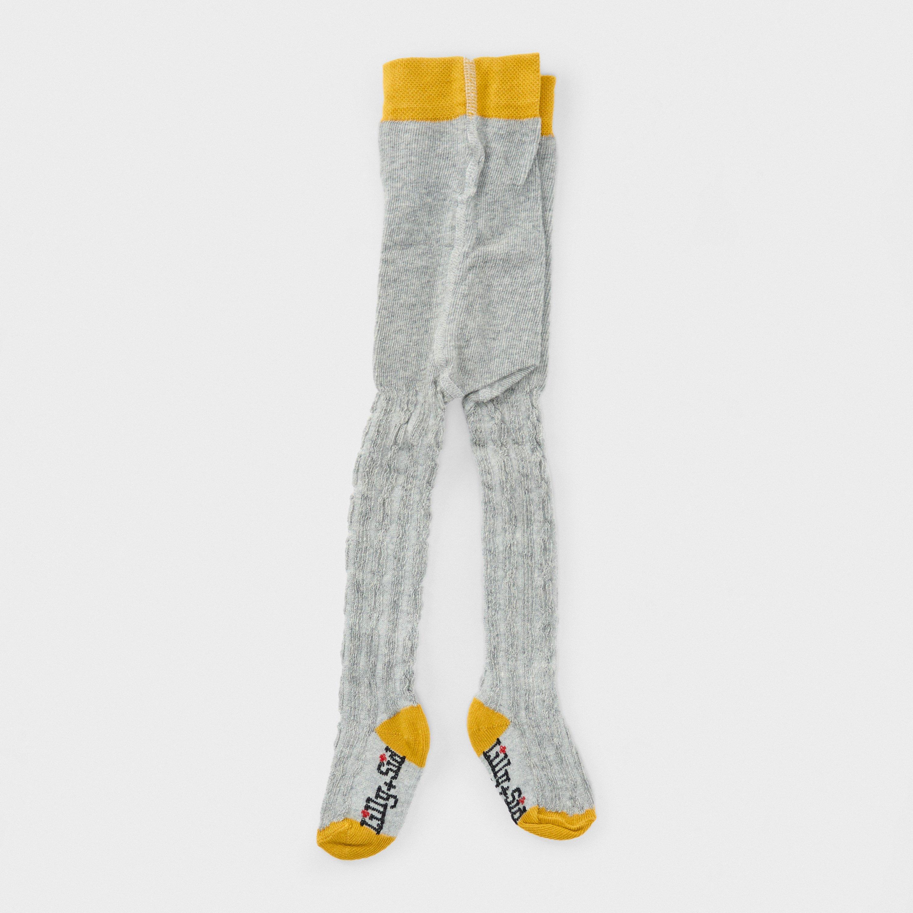 Grijs - Lilly and Sid - Opaque Tights - 2