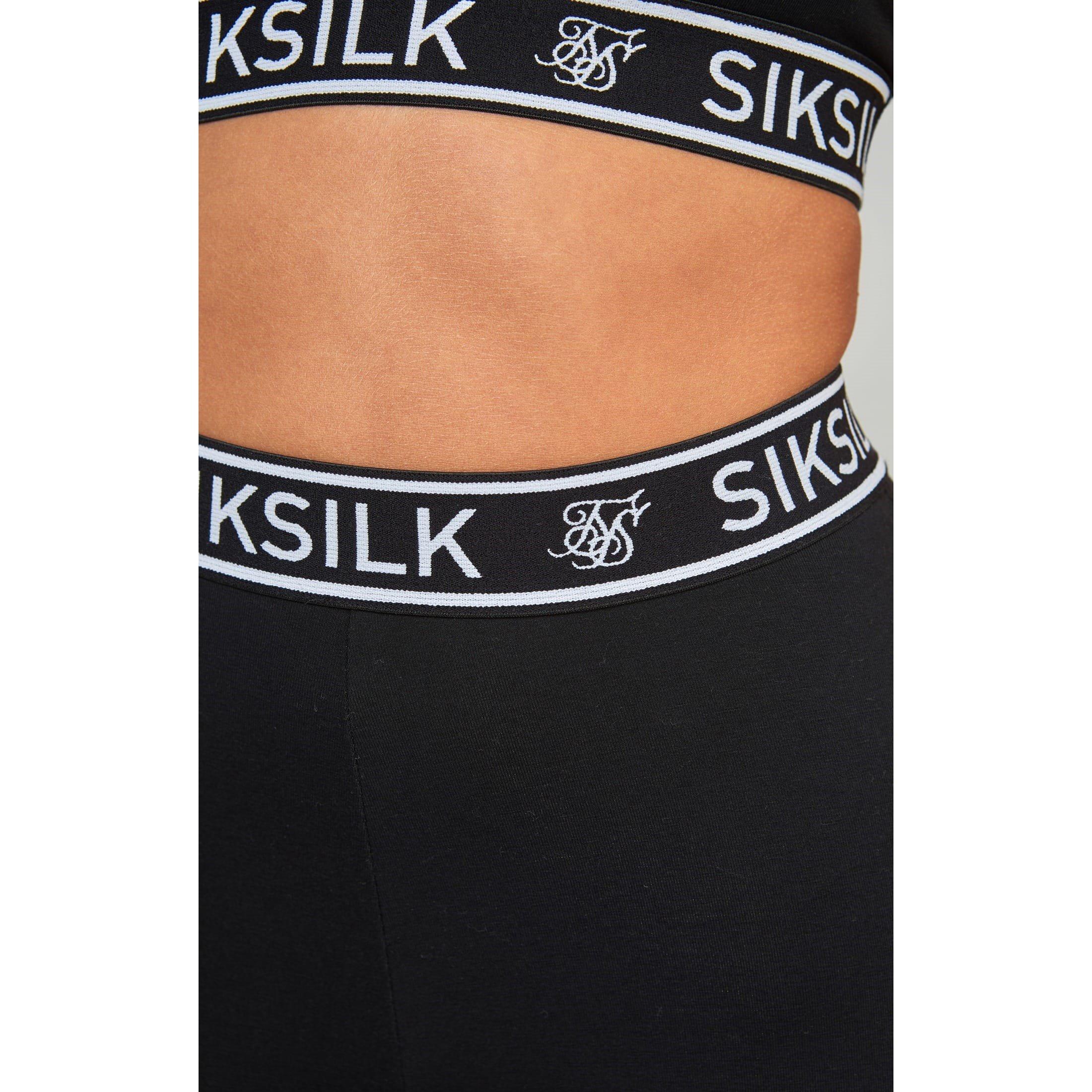 Black - SikSilk - Essential Tape Bralette - 3