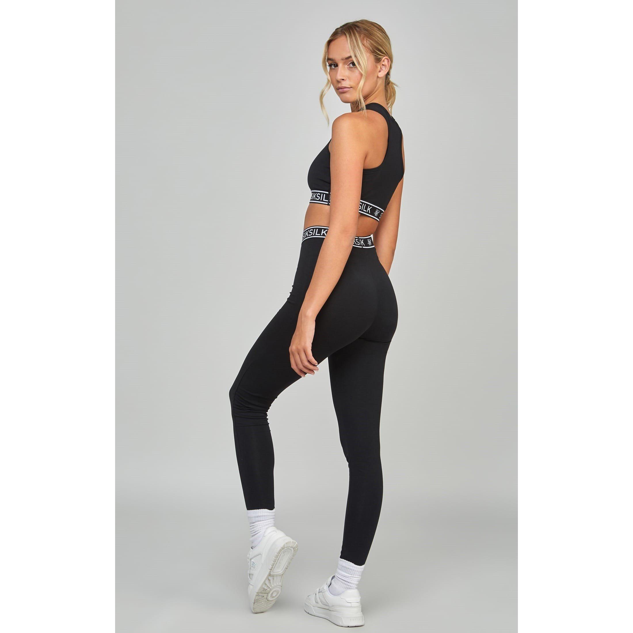 Black - SikSilk - Essential Tape Bralette - 5