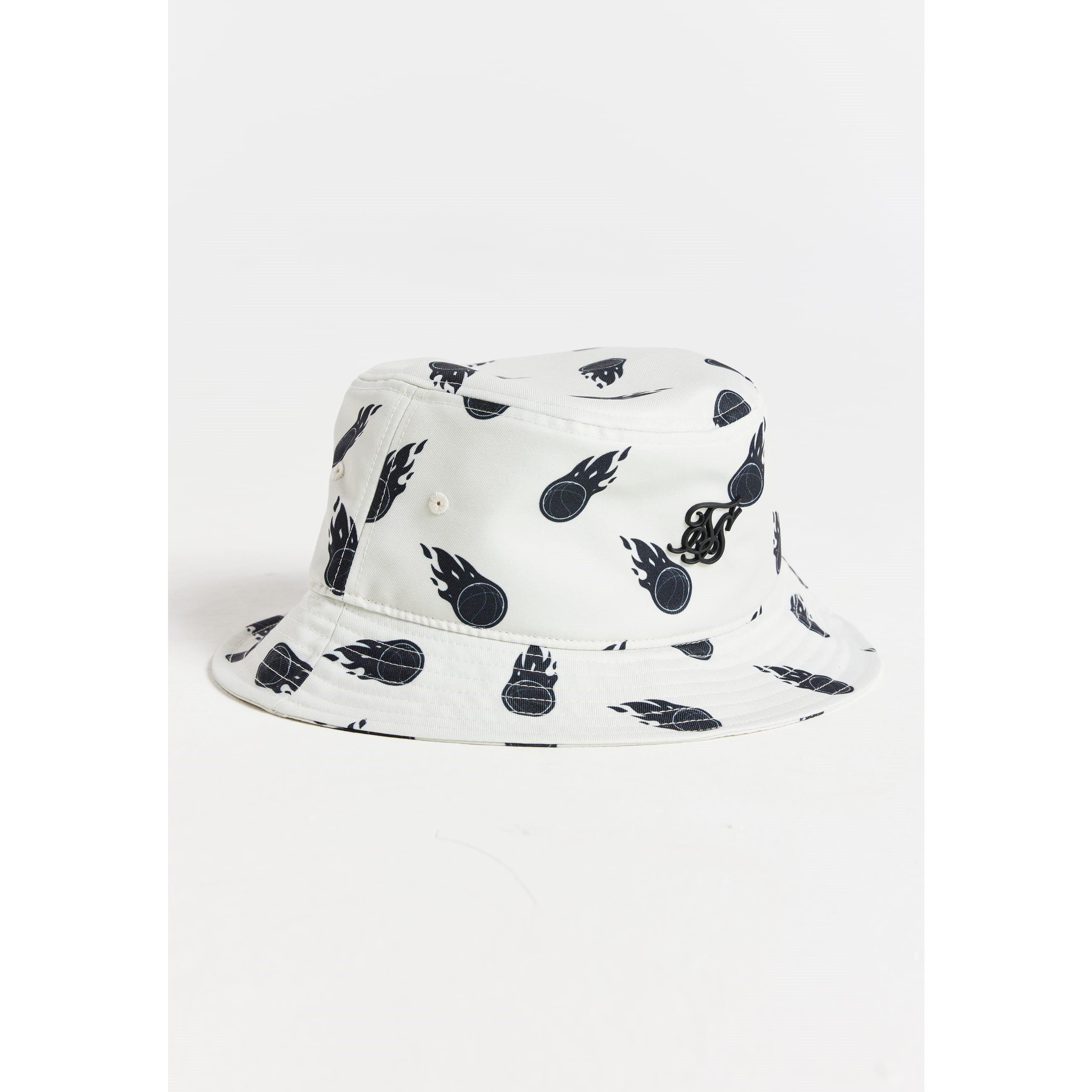 Ecru - SikSilk - Space Jam X SikSilk Allover Print Bucket Hat - 2