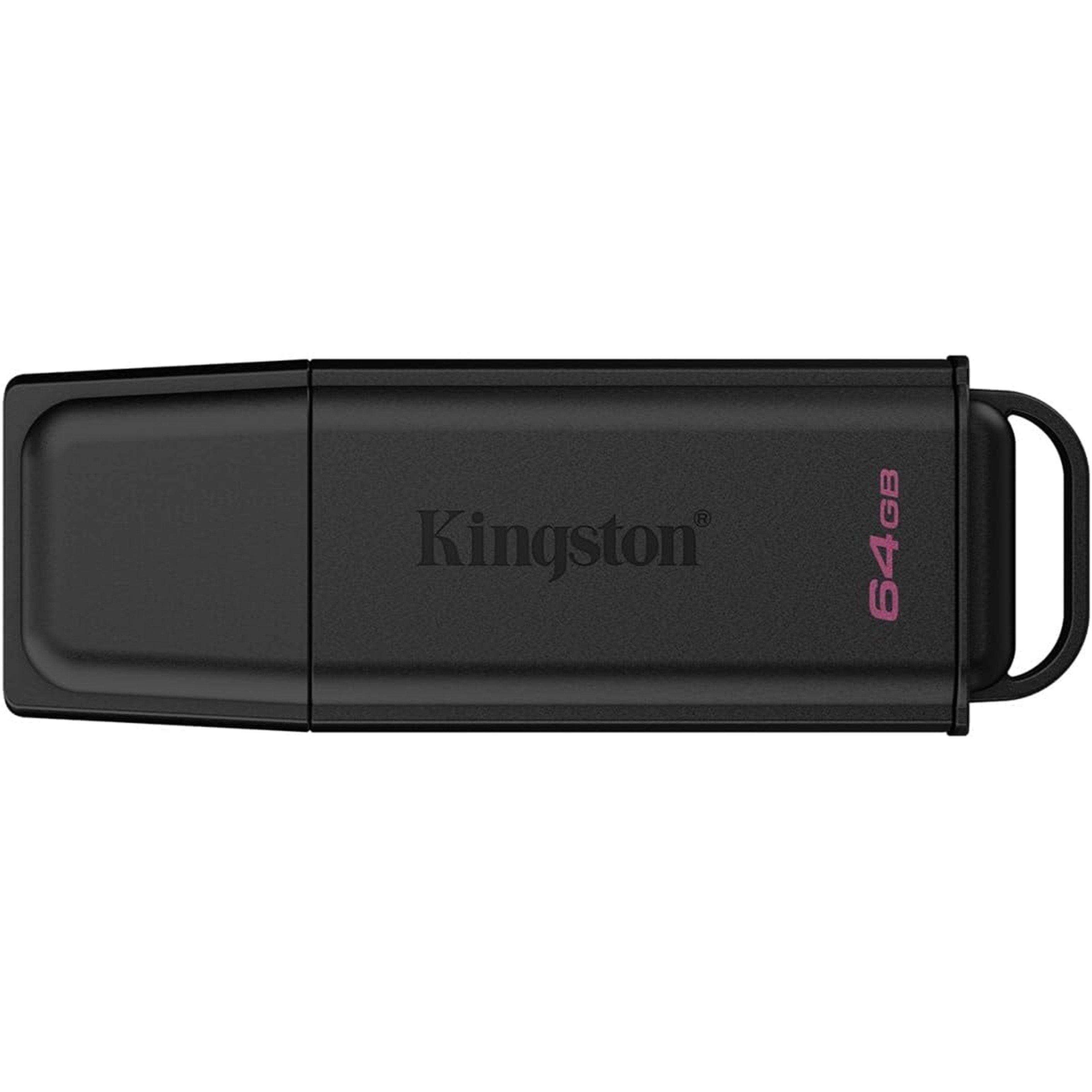 Crna - Kingston Technology - 64GB Exodia USB Flash Drive 3.2 Gen 1 Black - 1