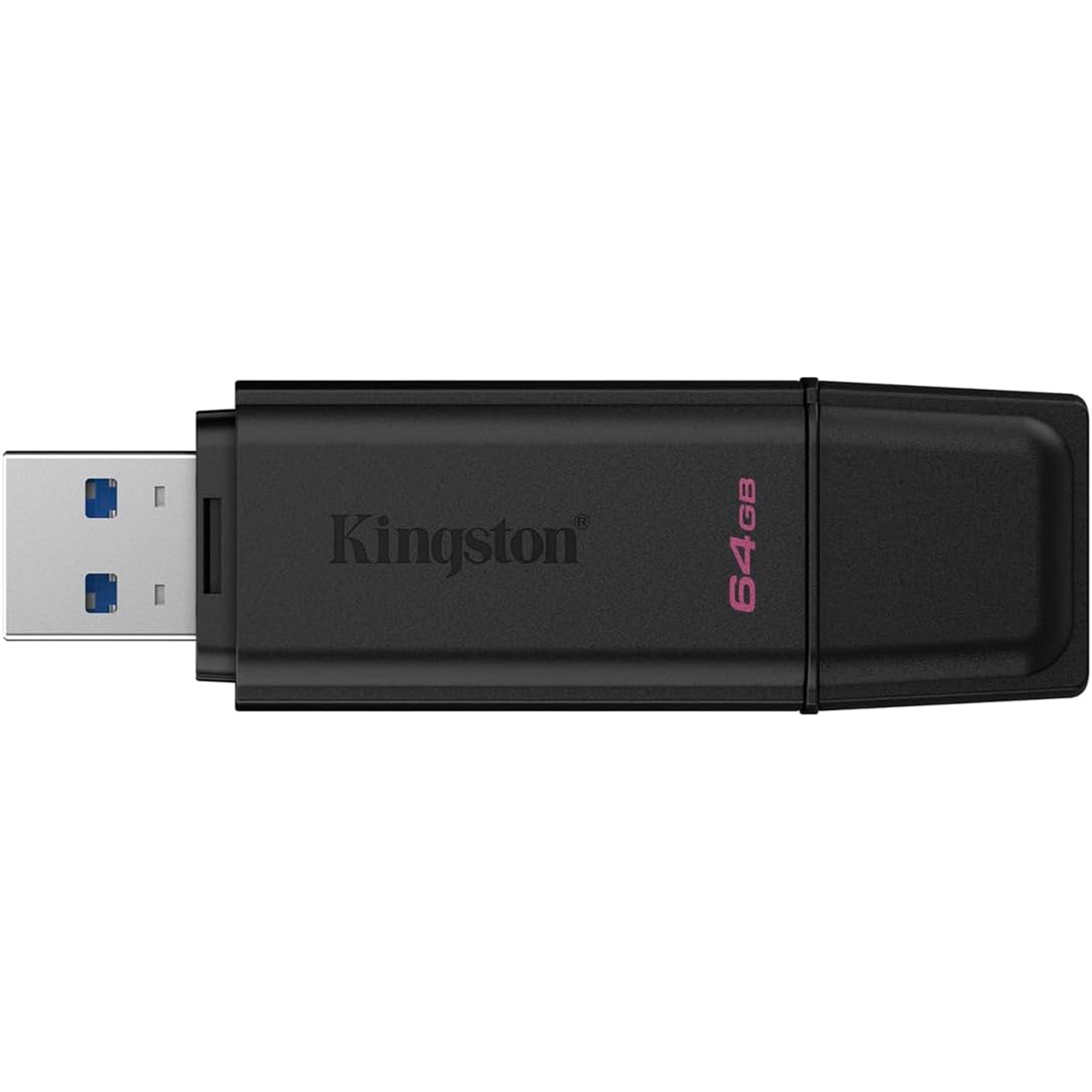Crna - Kingston Technology - 64GB Exodia USB Flash Drive 3.2 Gen 1 Black - 2
