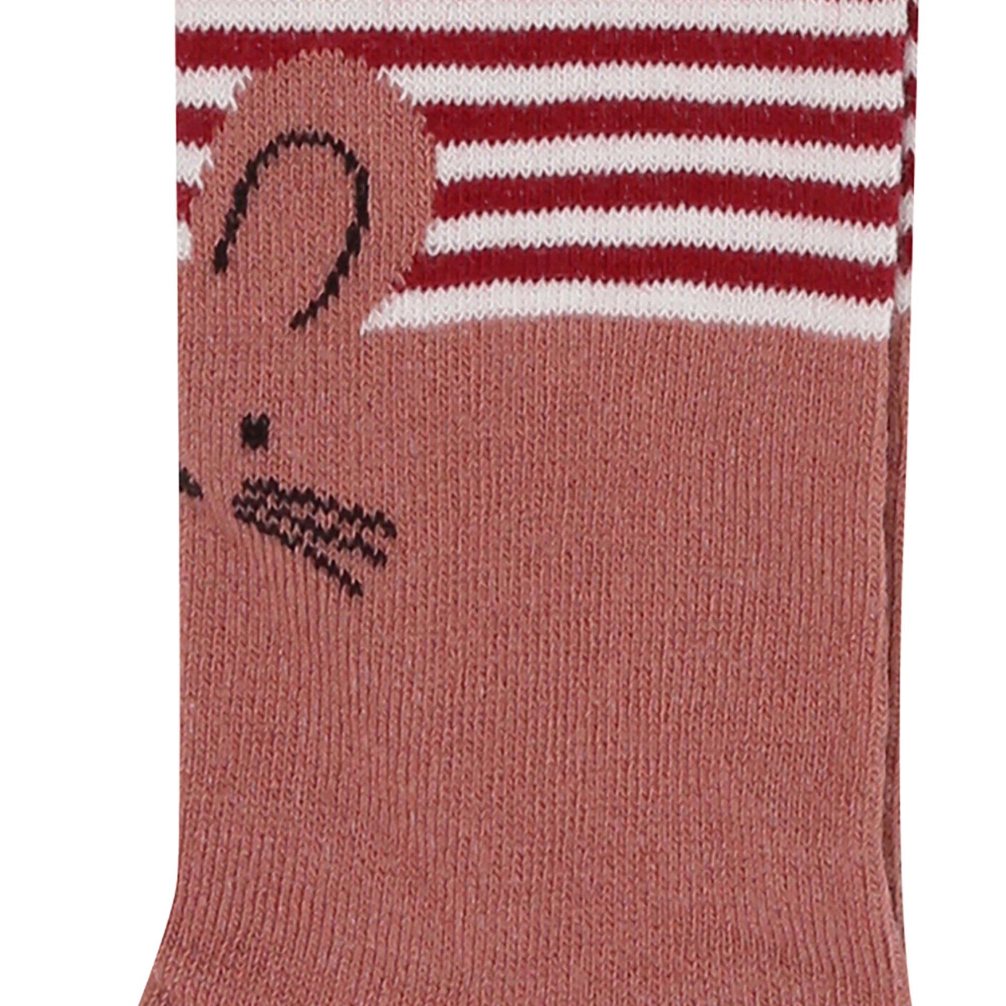 Brown - Lilly and Sid - Mouse Patterned Tight - 3