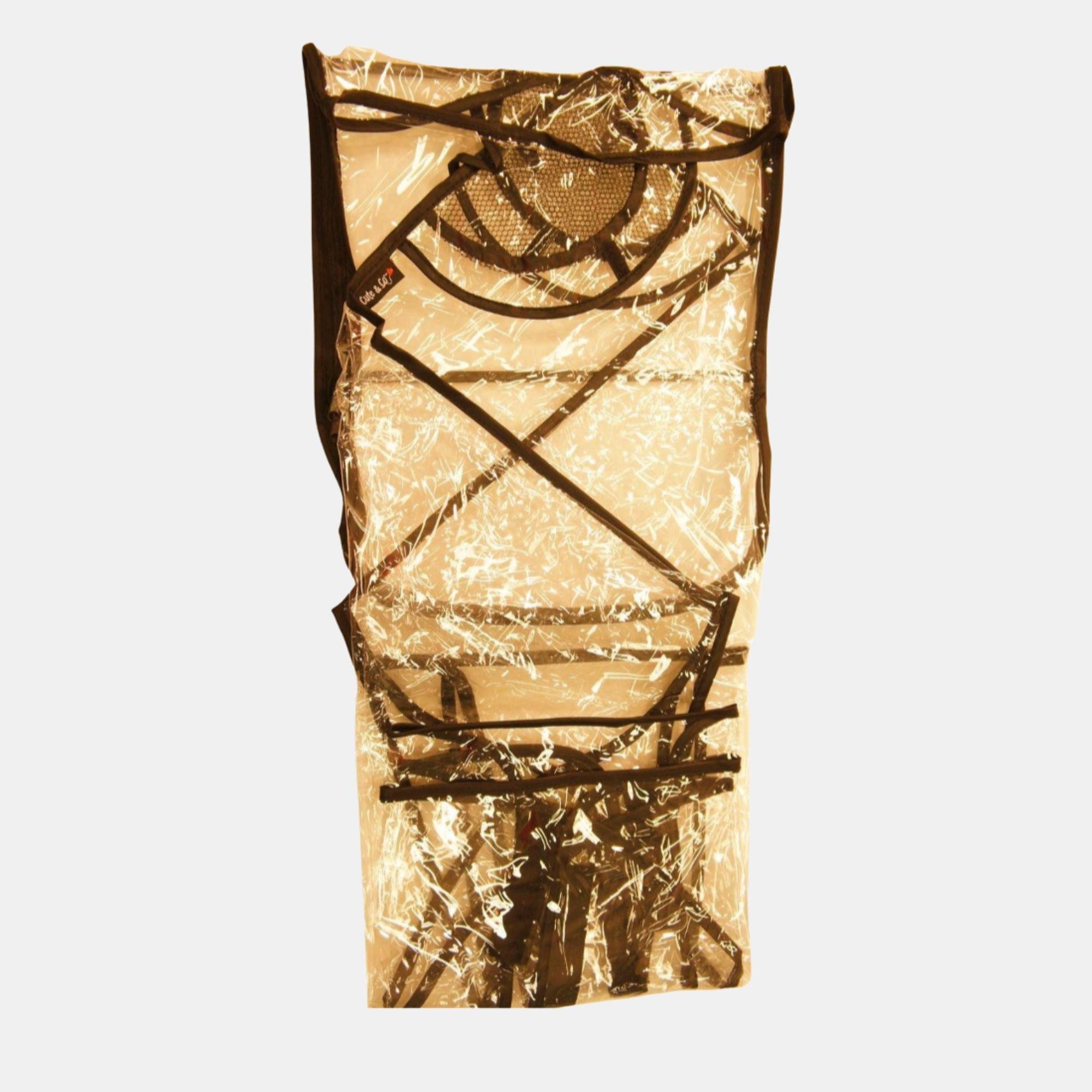 Clear - Cute and Co - & Co Baby Stroller/ Pram Deluxe Weather Shield - 2