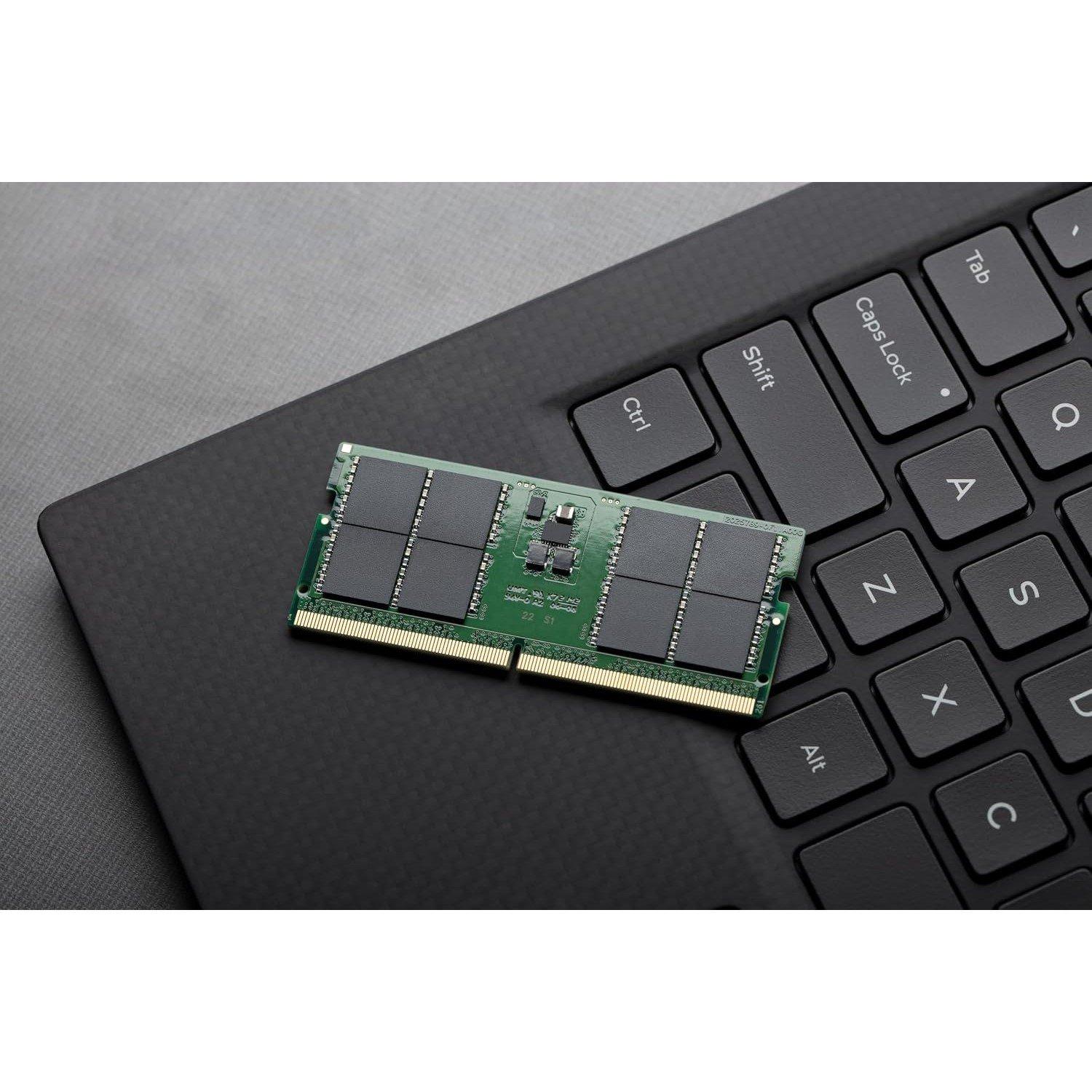 Black - Kingston Technology - 16GB DDR5 5600MT/s SODIMM KCP556SS8-16 Notebook Memory - 5