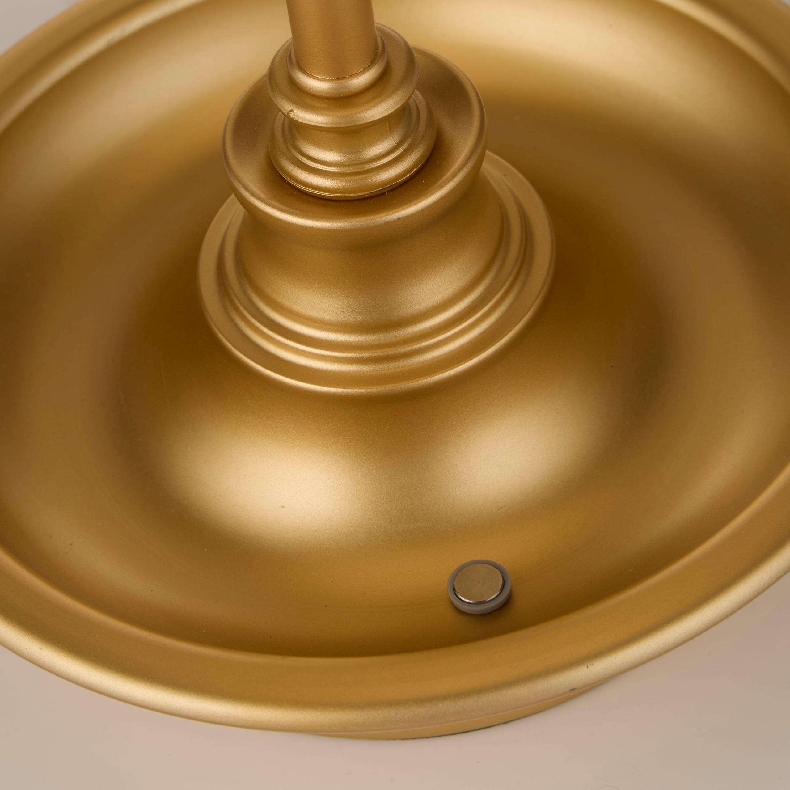 Champagne Gold - Lighting Collection - Simple Rechargeable Table Lamp - 4