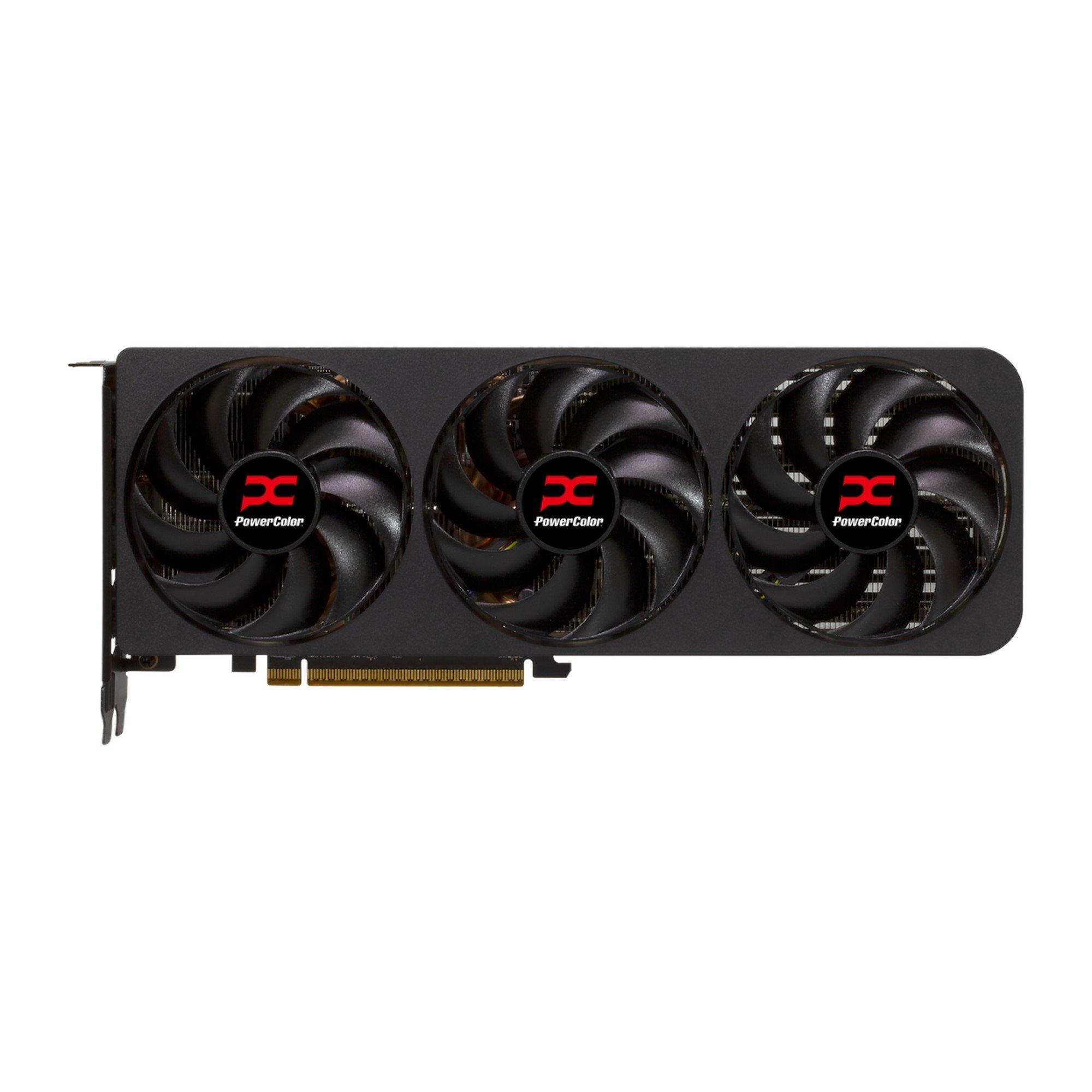 Black - Powercolor - Radeon RX 9060 XT REAPER (16GB GDDR6/PCI Express 5.0/3230MHz/20000MHz) - 2