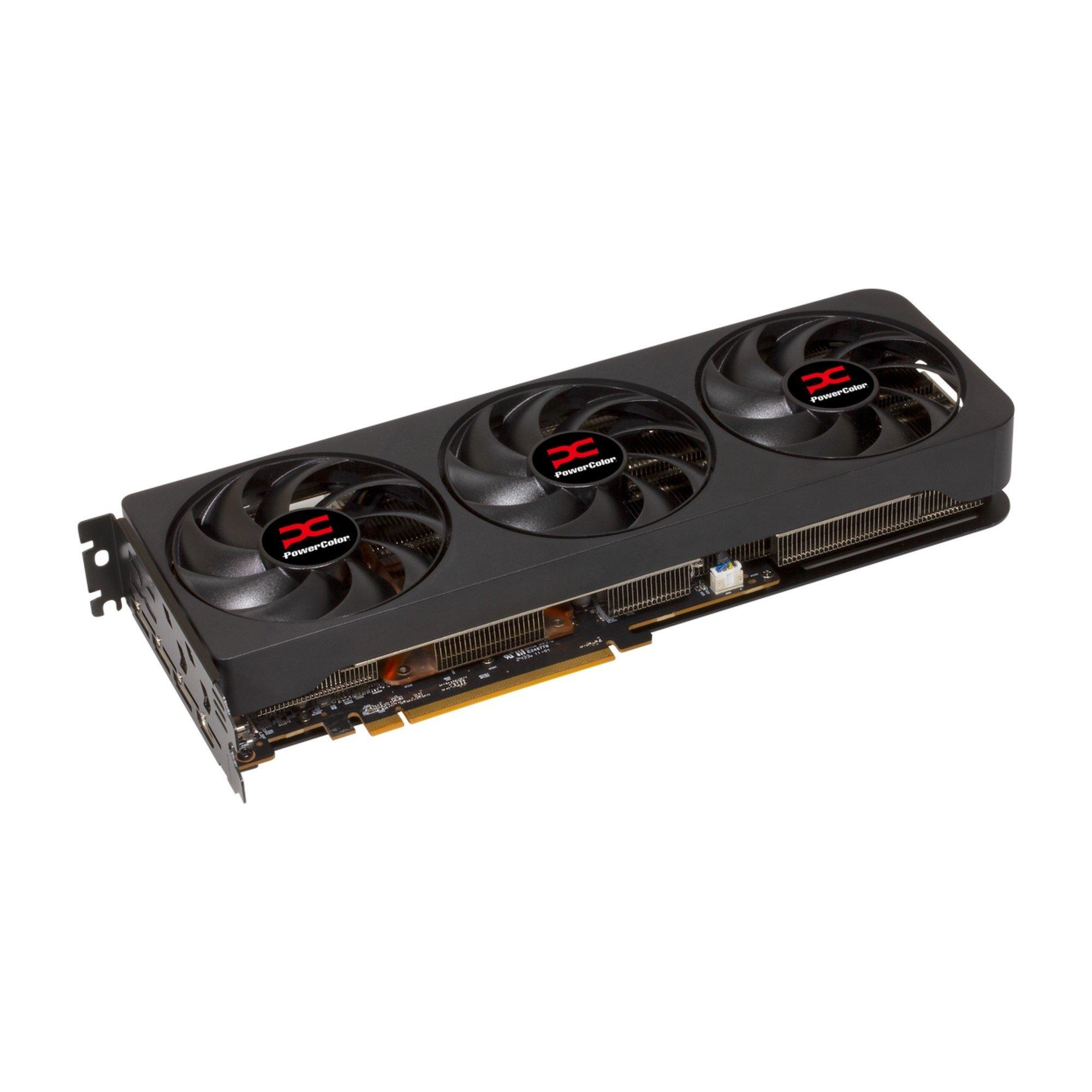 Black - Powercolor - Radeon RX 9060 XT REAPER (16GB GDDR6/PCI Express 5.0/3230MHz/20000MHz) - 4