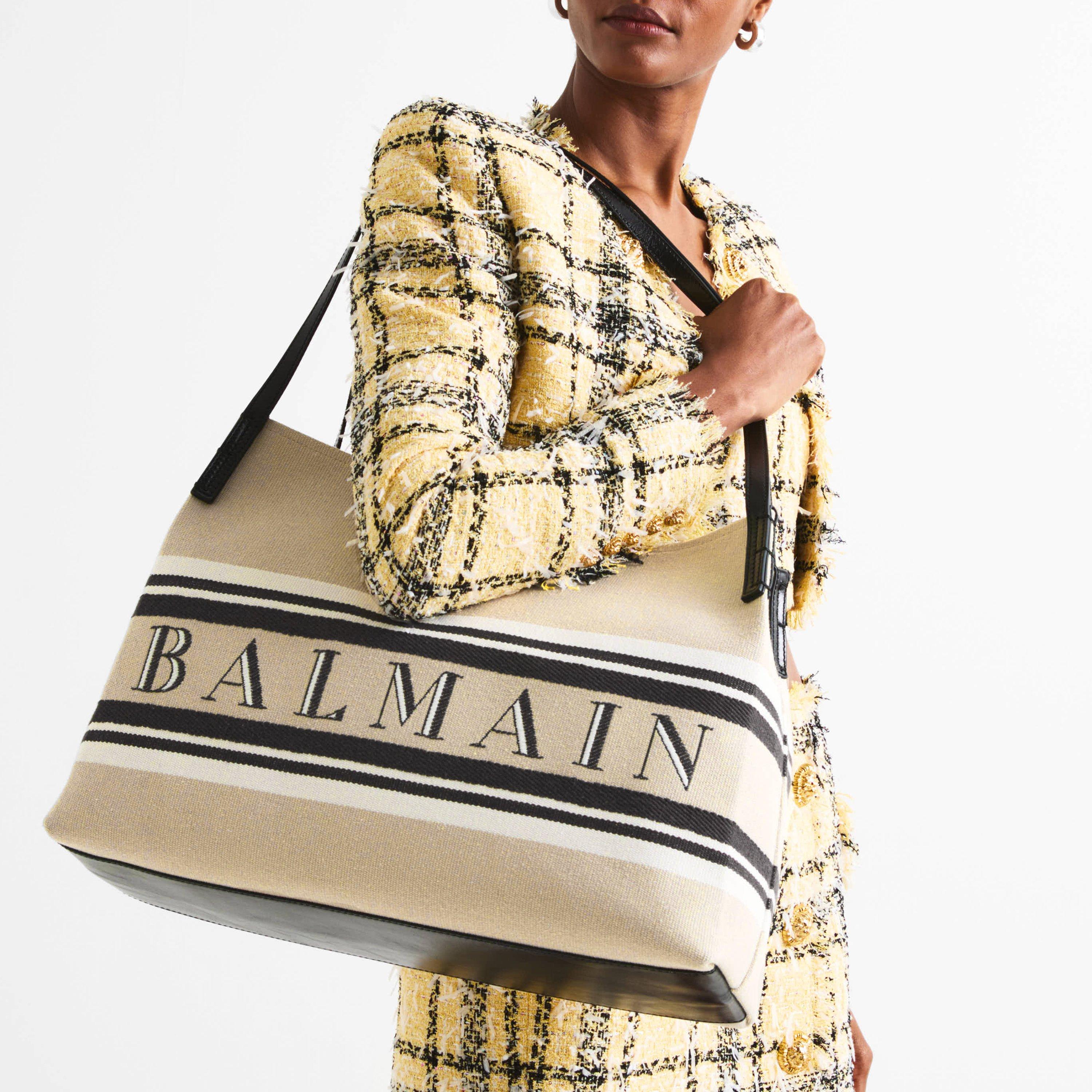Beige - Balmain - Balmain Tote Bag Ld54 - 3