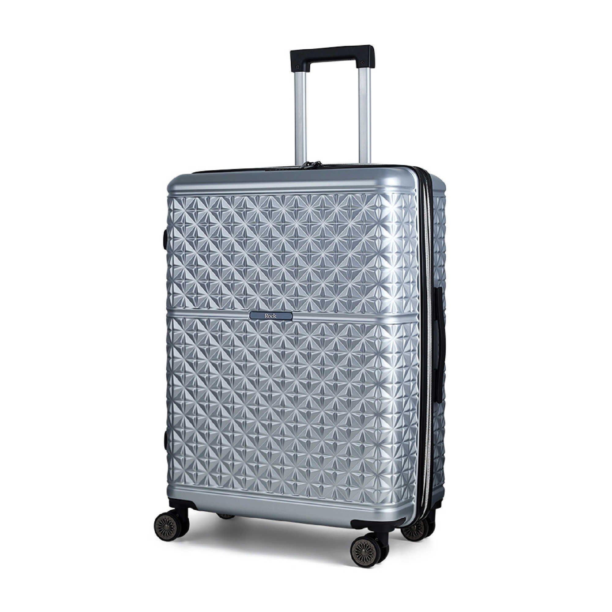 Silver - Rock - Rock Maya Suitcases Silver - 2