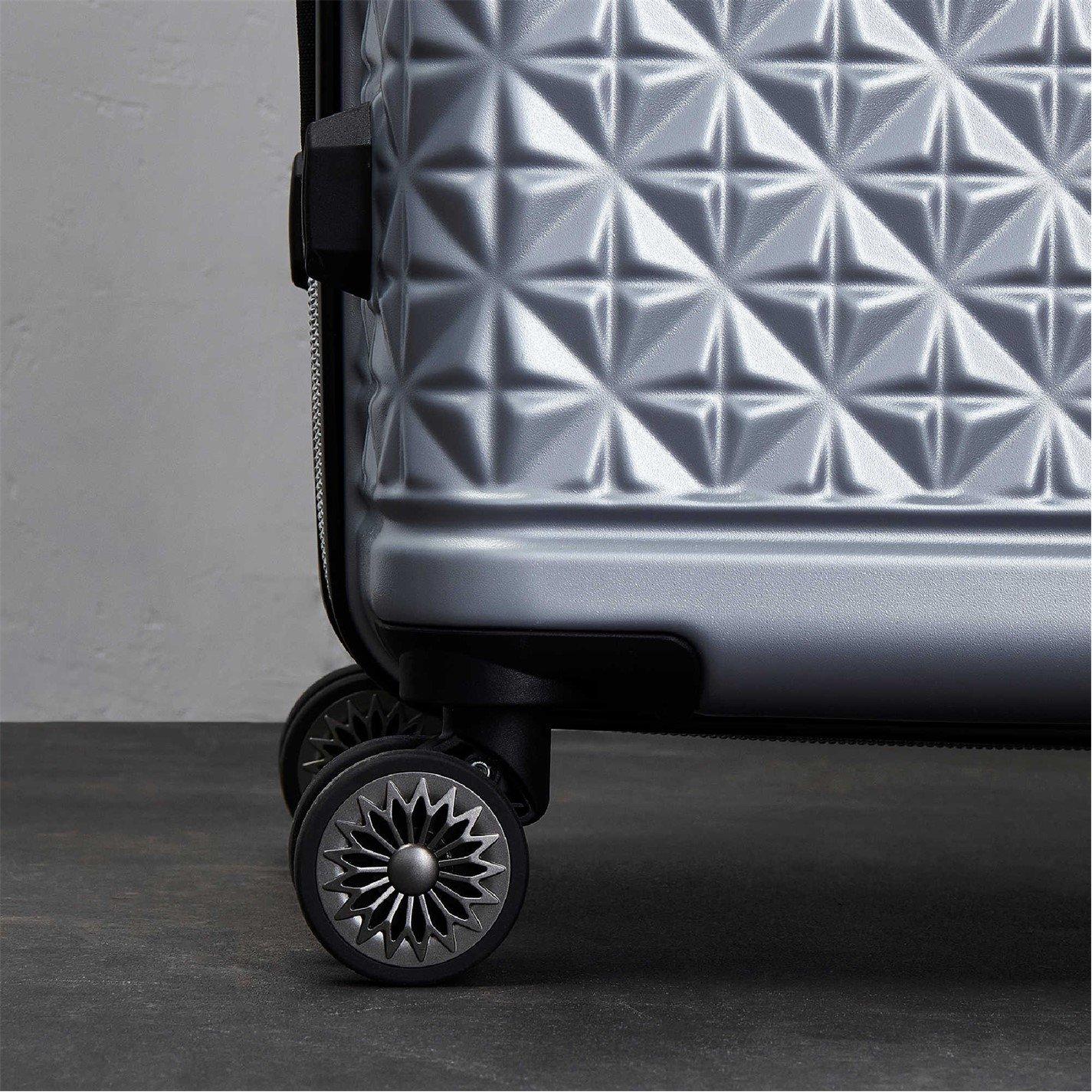 Silver - Rock - Rock Maya Suitcases Silver - 3