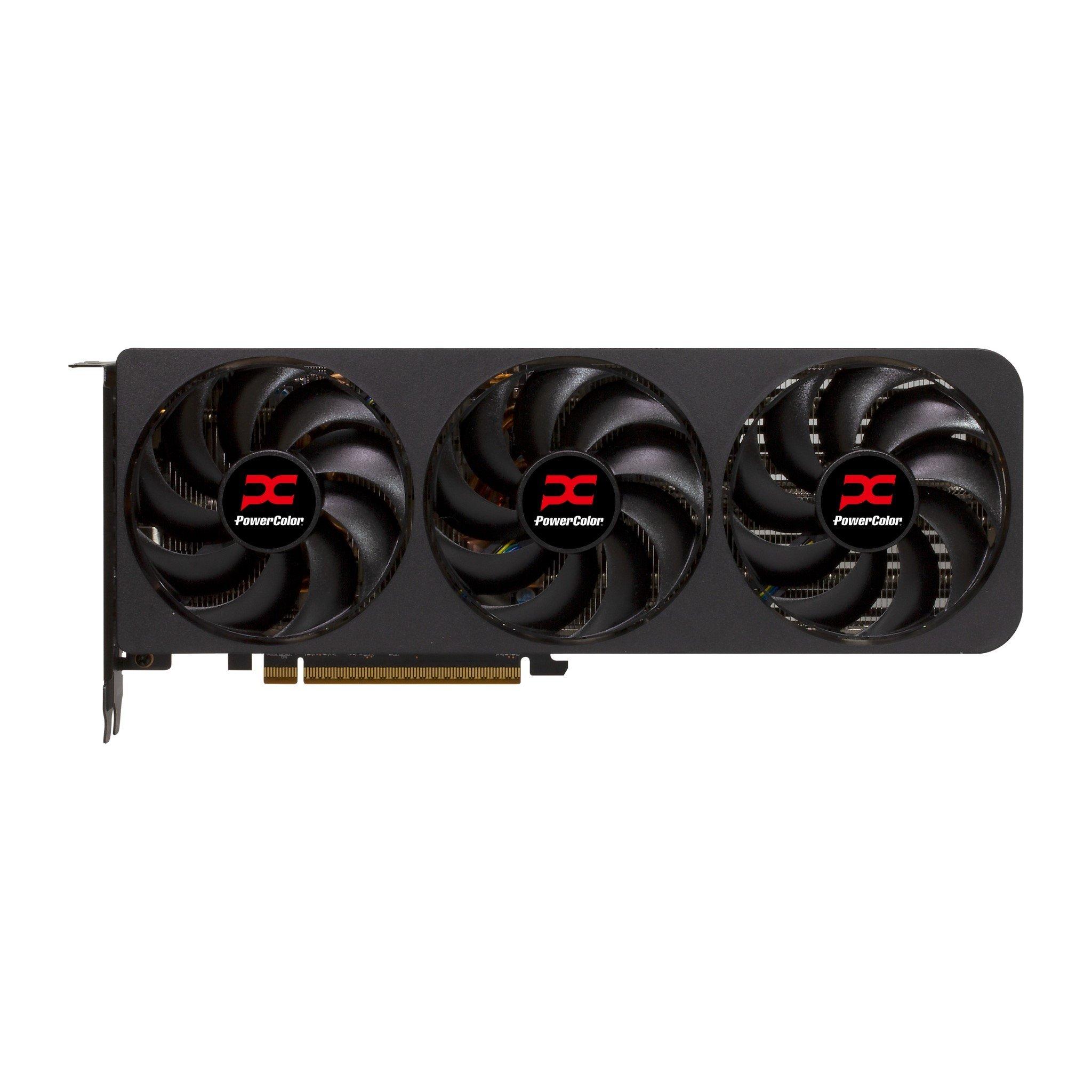 Black - Powercolor - Reaper AMD Radeon™ RX 9070 16GB GDDR6 - 3