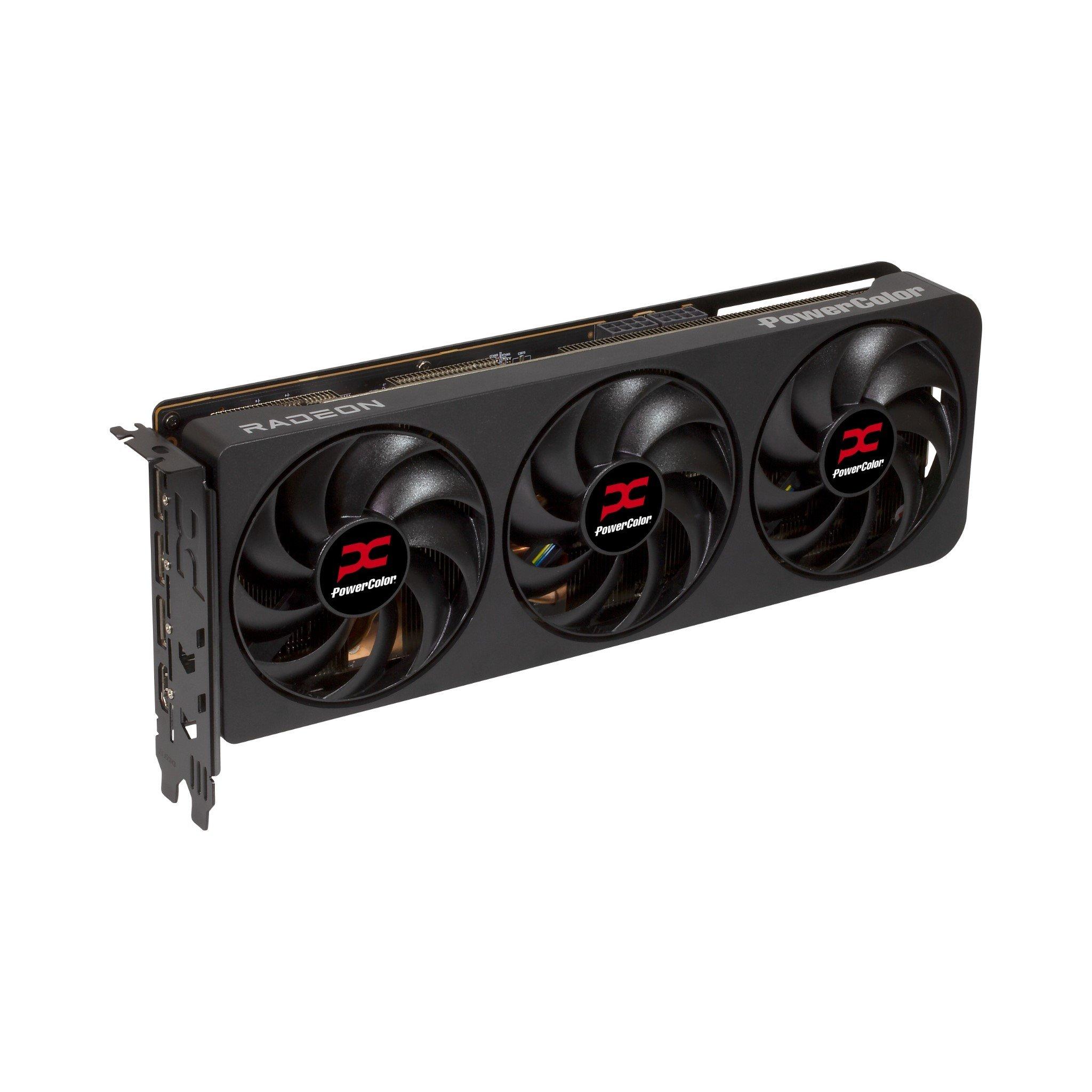 Black - Powercolor - Radeon RX 9070 XT Reaper (16GB GDDR6/PCI Express 5.0/2970MHz/20000MHz) - 4