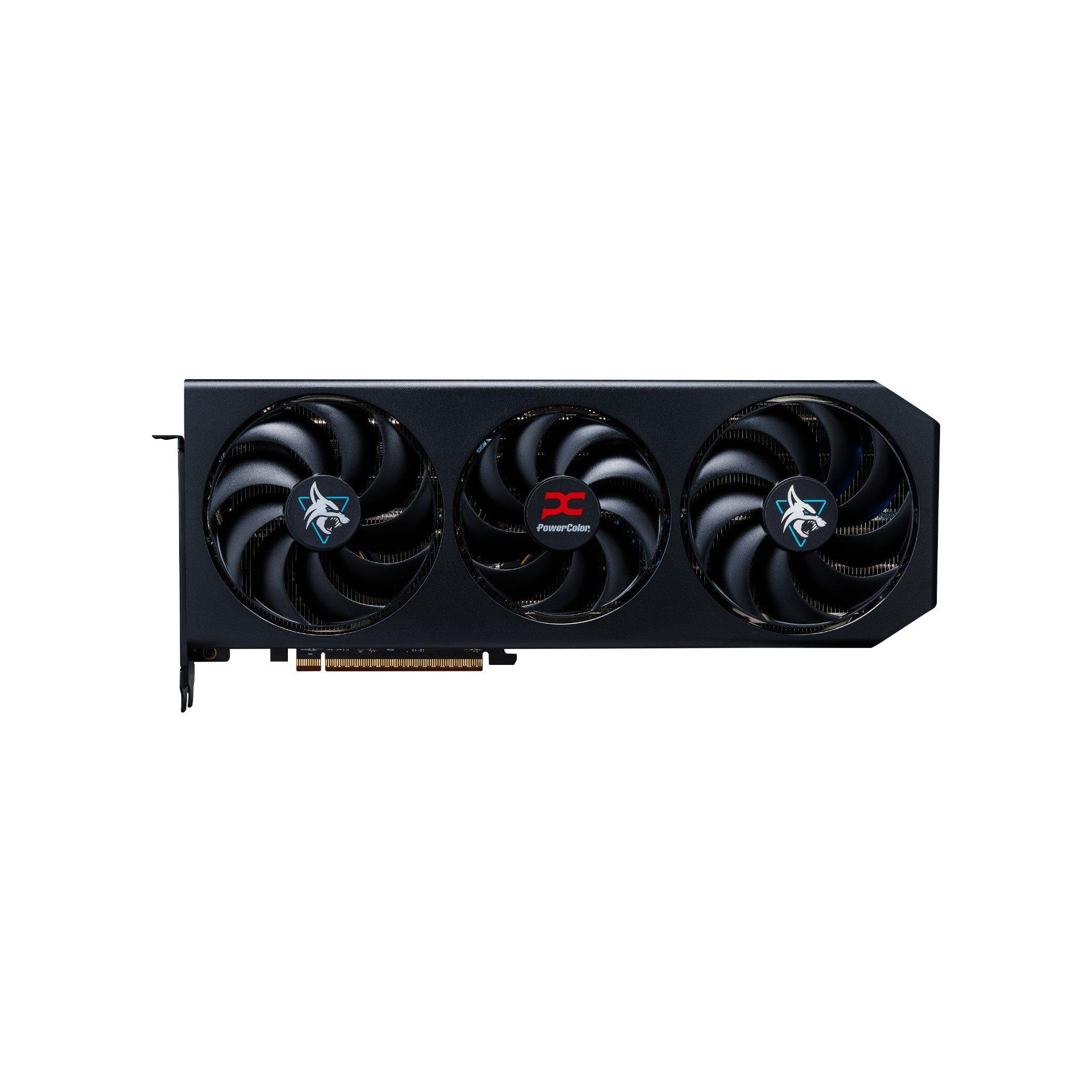 Black - Powercolor - Hellhound AMD Radeon™ RX 9070 GRE 12GB GDDR6 RX9070GRE 12G-L/OC - 2