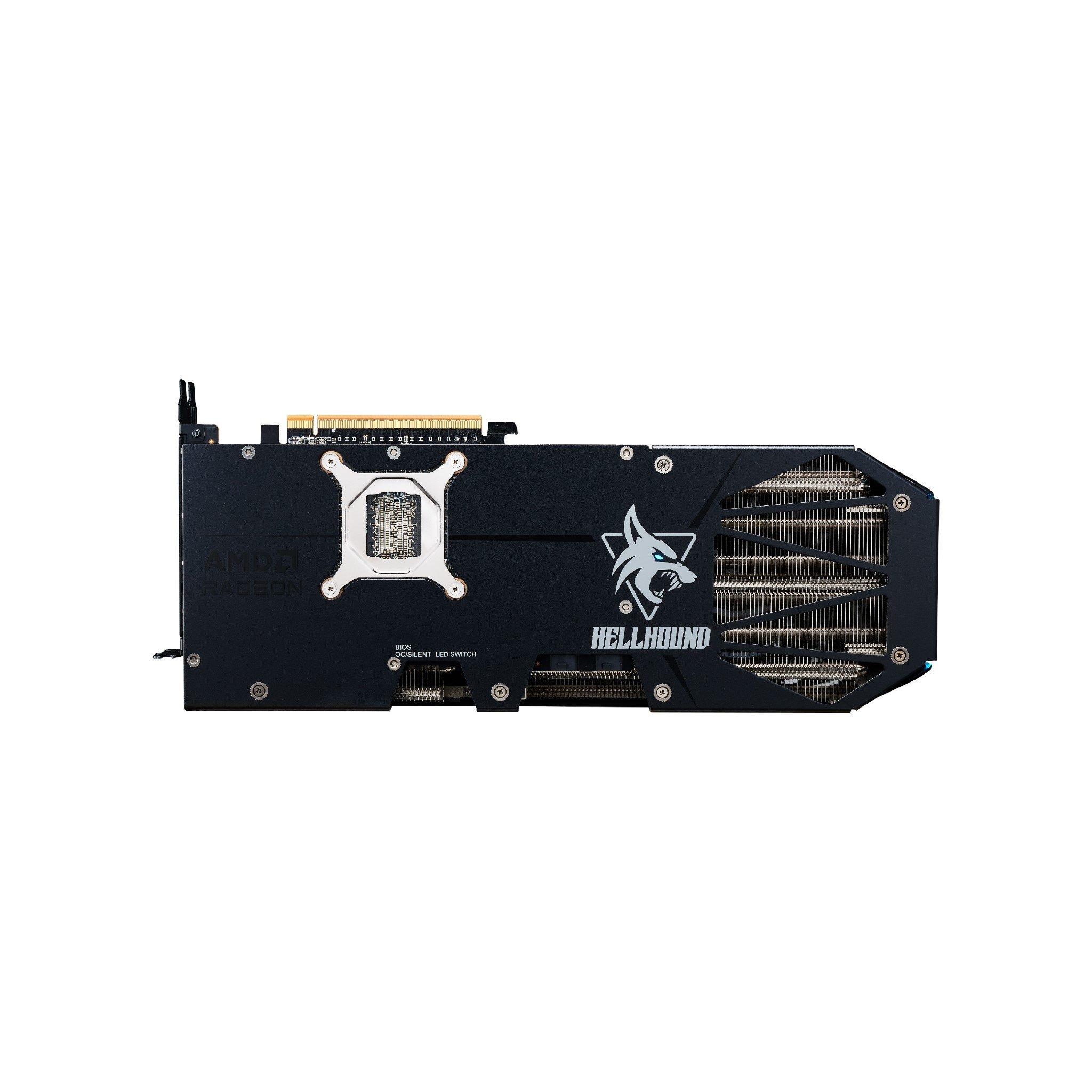 Black - Powercolor - Hellhound AMD Radeon™ RX 9070 GRE 12GB GDDR6 RX9070GRE 12G-L/OC - 5