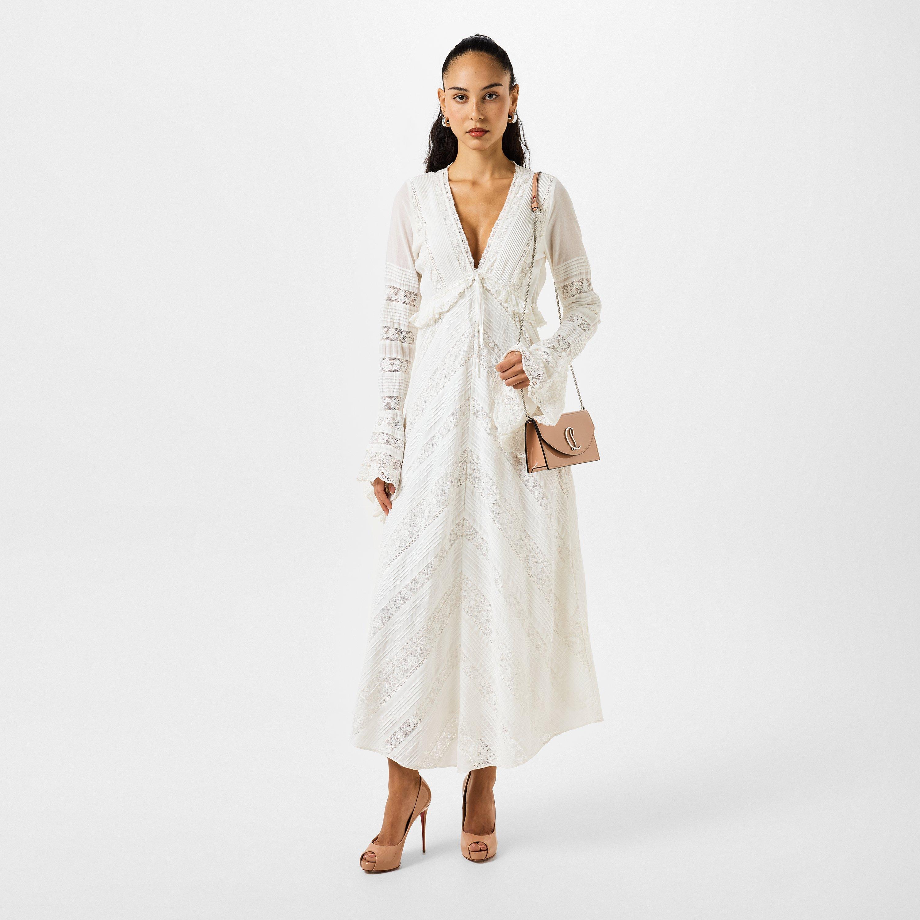 Blush/Silv BG4Z - Christian Louboutin - Loubi54 Clutch - 7