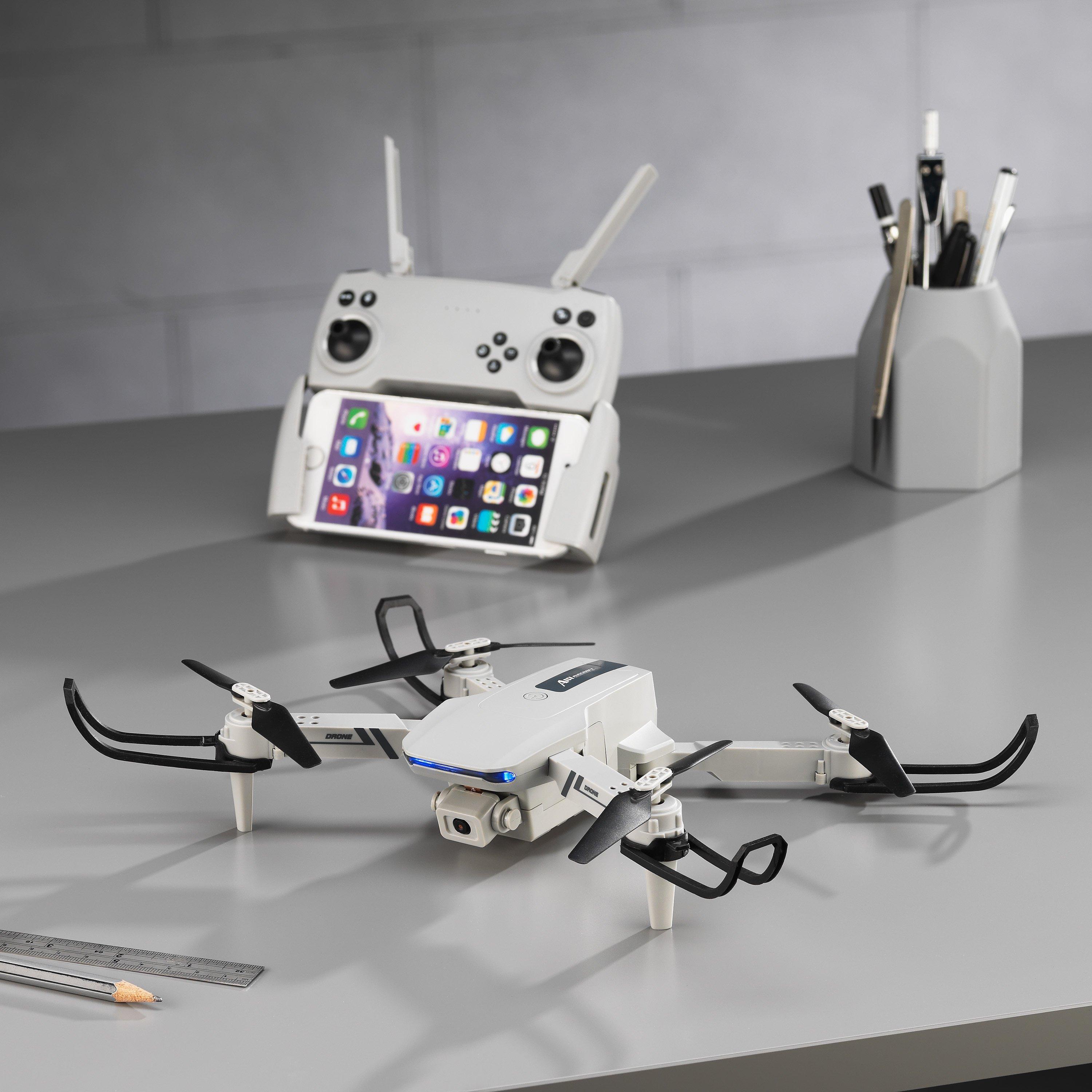 Menkind Fpv 101 Drone With Controller - Grey, Silver/Grey - Image 7