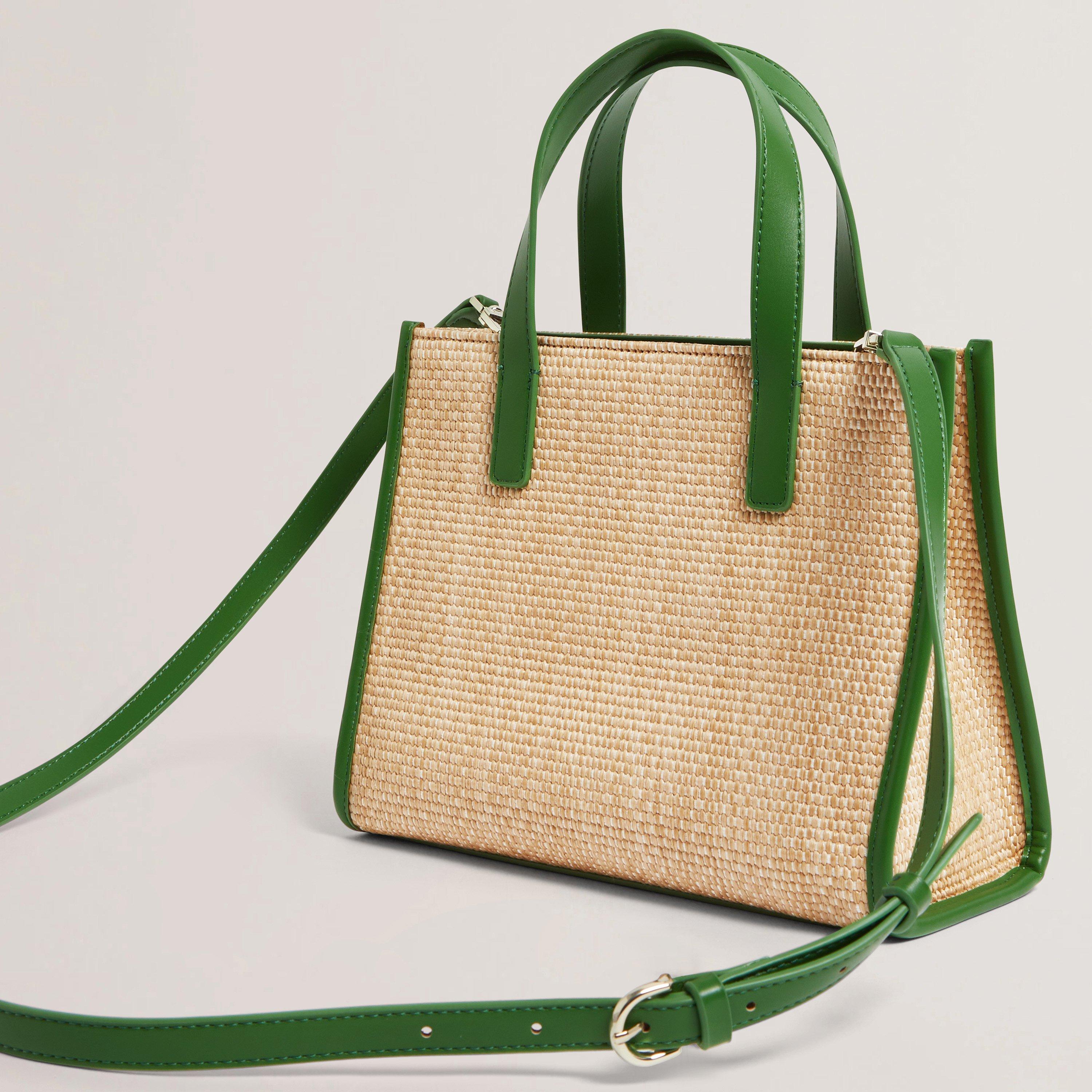 Green - Ted Baker - Ted Raff Sml IconBag Ld62 - 2