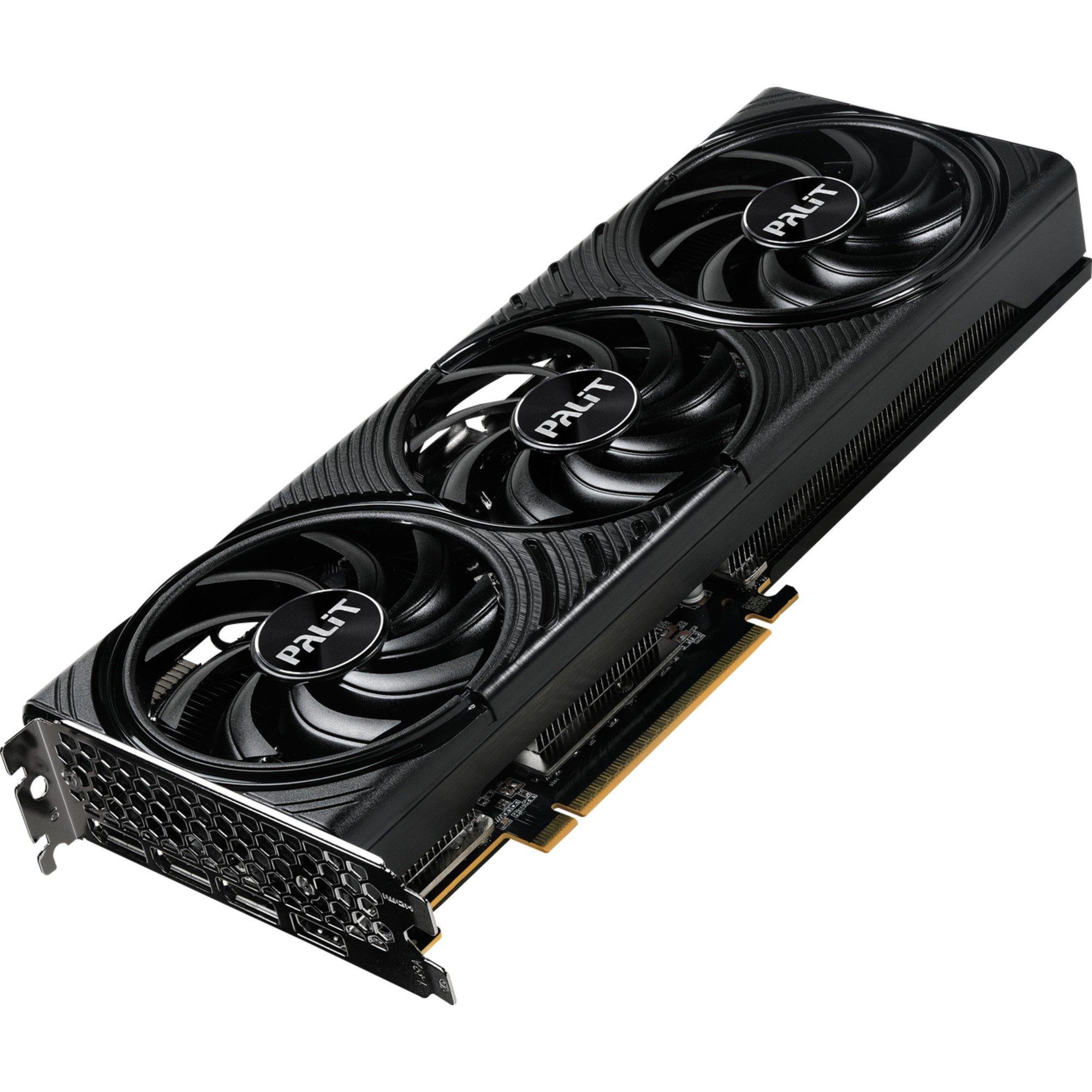 Black - PALIT - NVIDIA GeForce RTX 5060 Ti Infinity 3 OC 16GB GDDR7 PCI-Express Graphics Card - 2