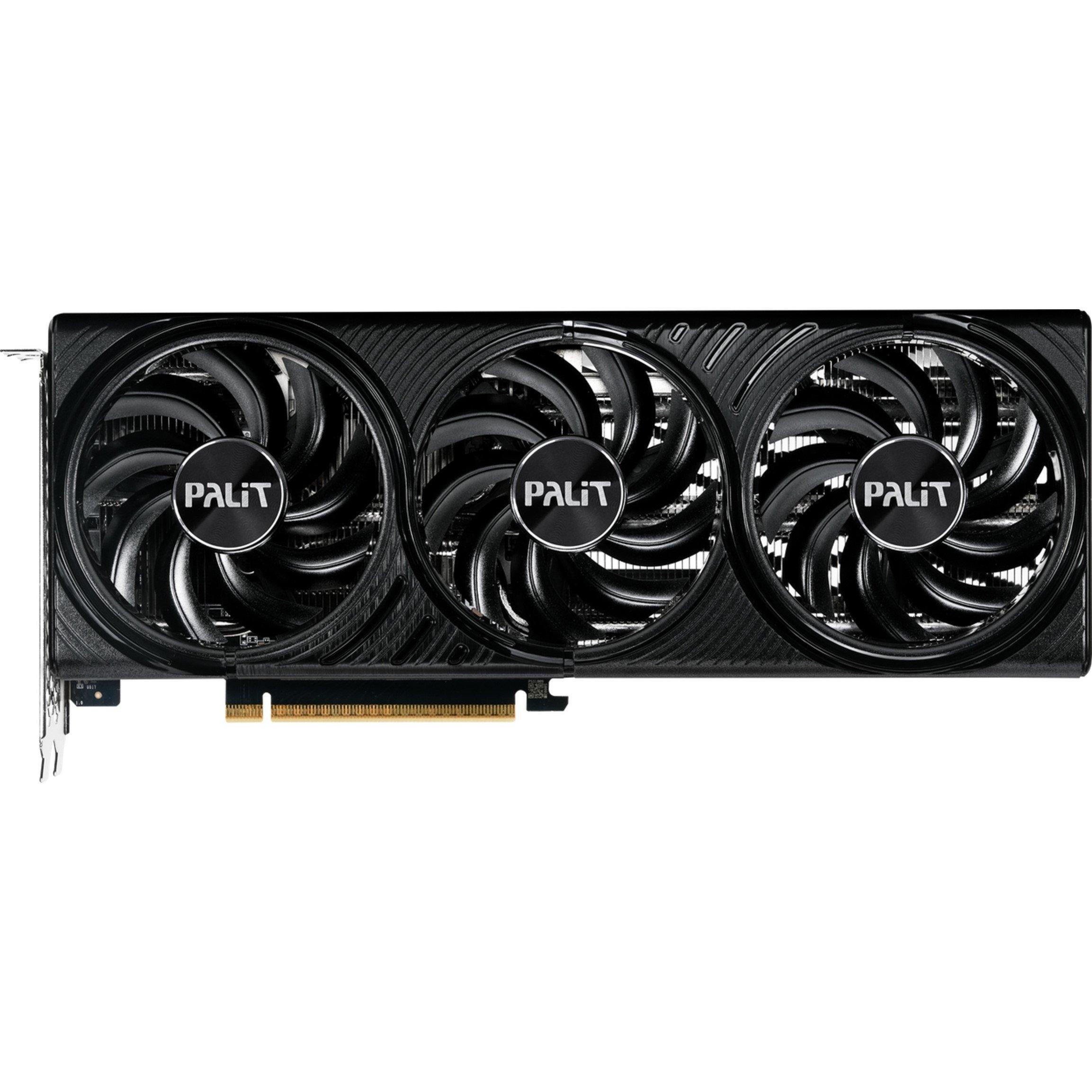 Black - PALIT - NVIDIA GeForce RTX 5060 Ti Infinity 3 OC 16GB GDDR7 PCI-Express Graphics Card - 3