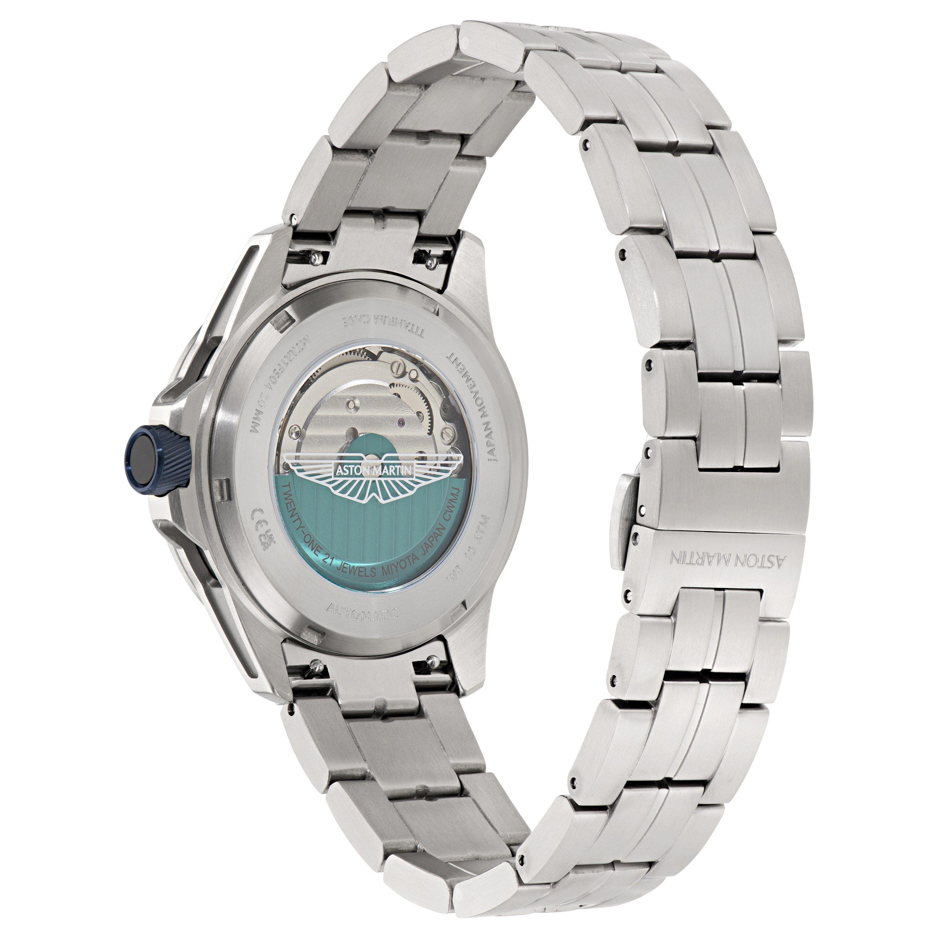 Blue/Silver - Aston Martin - Automatic watch box set Sn62 - 4