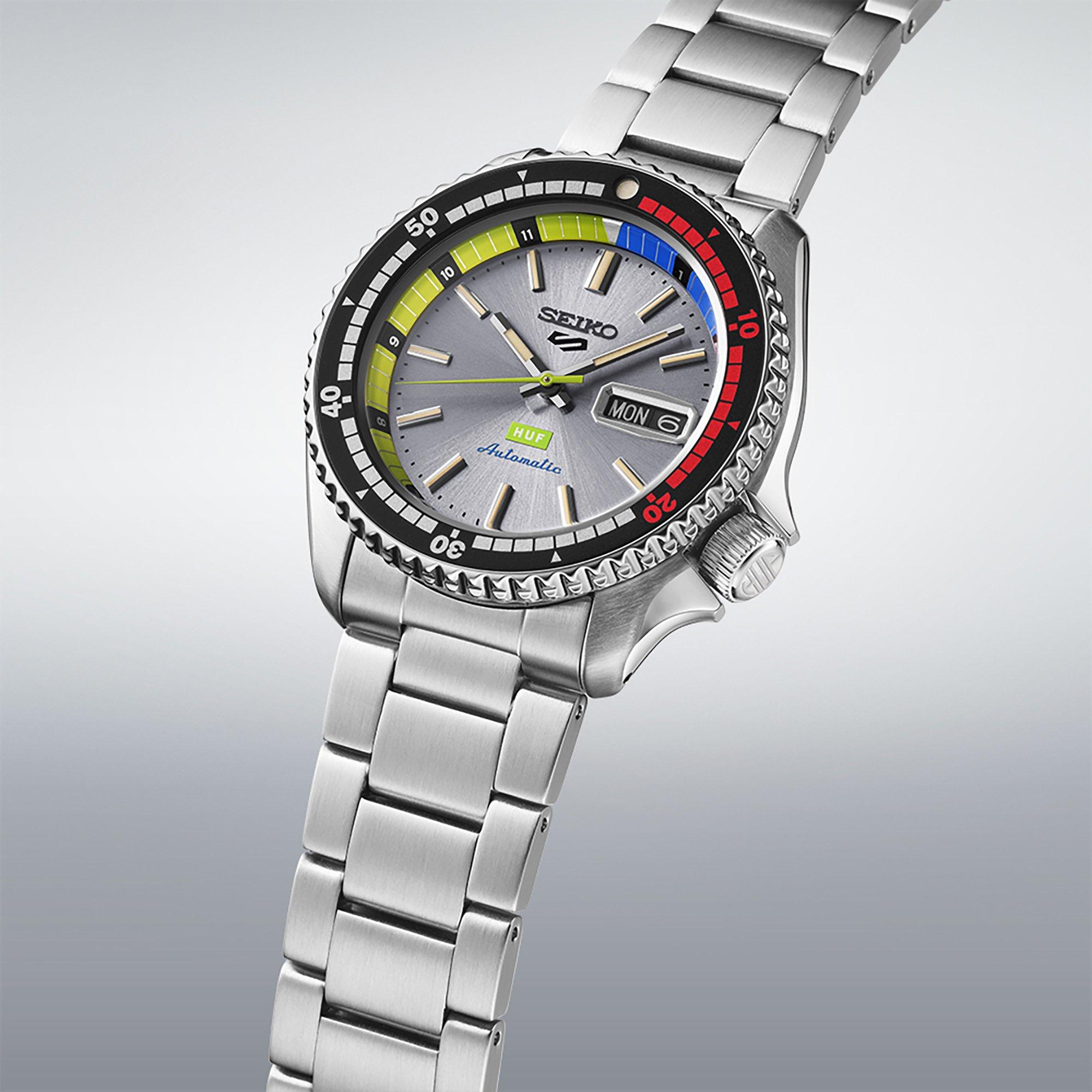 Silver/Silver - Seiko - X Huf Limited Edition Collaboration Ii Watch - 2