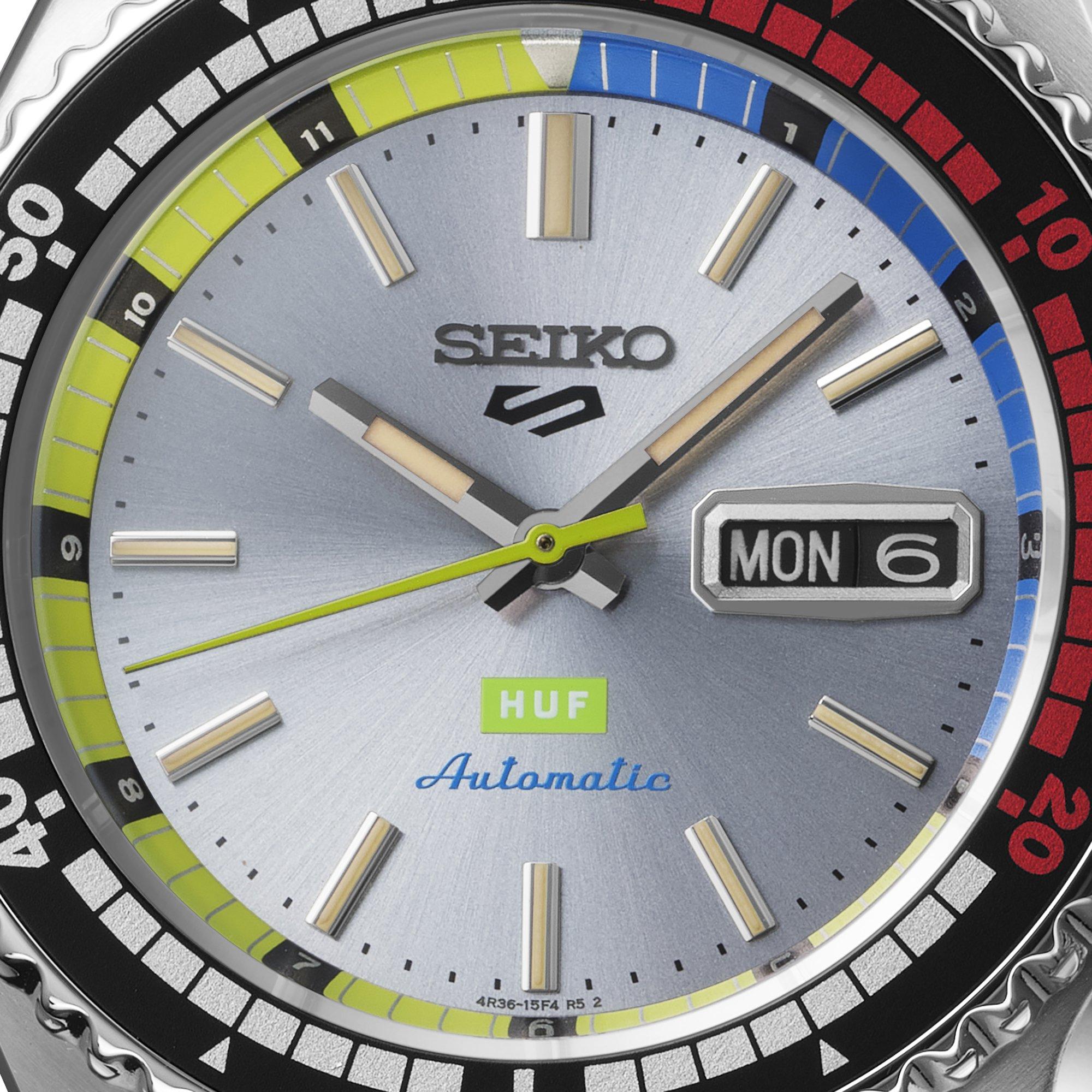 Silver/Silver - Seiko - X Huf Limited Edition Collaboration Ii Watch - 4