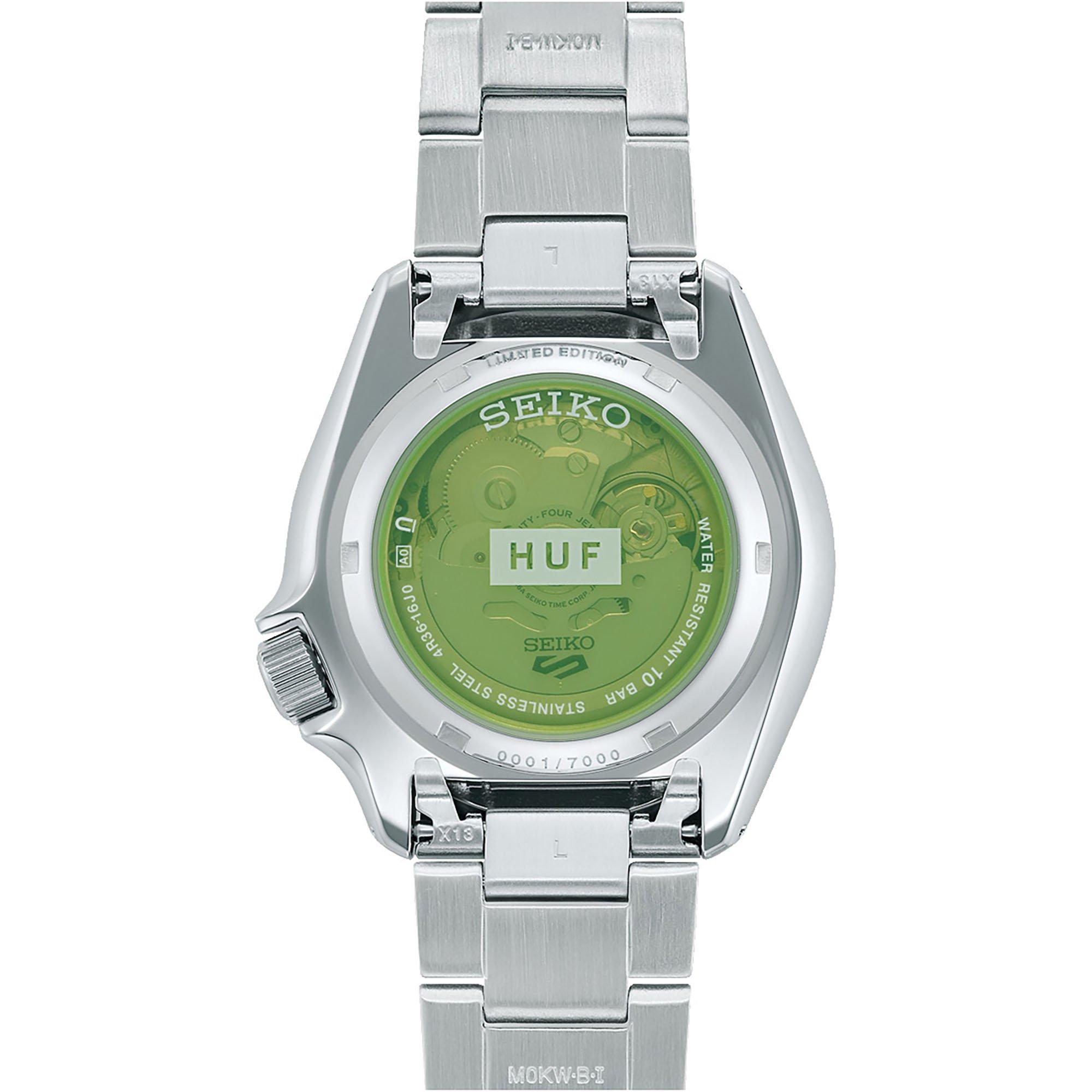 Silver/Silver - Seiko - X Huf Limited Edition Collaboration Ii Watch - 5