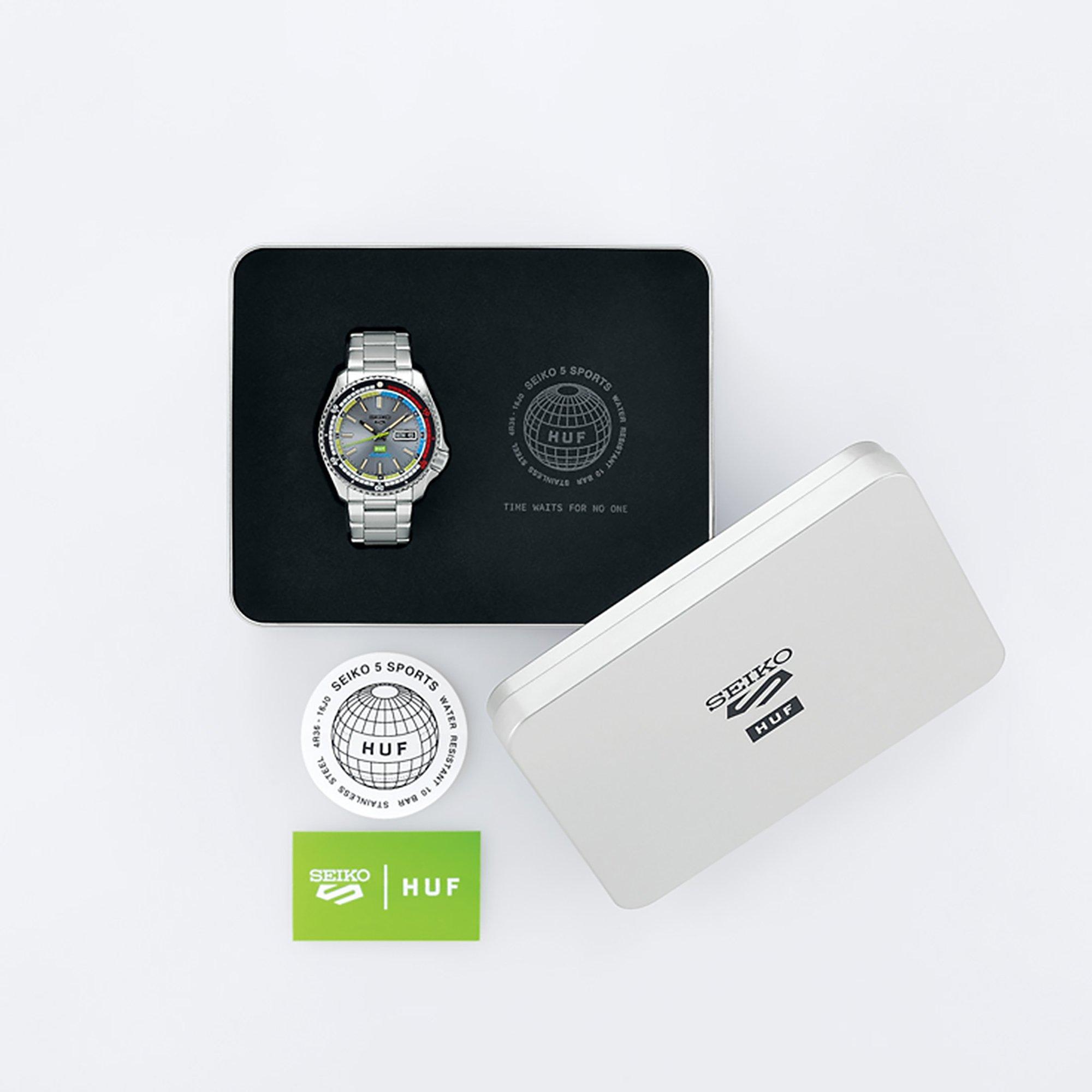 Silver/Silver - Seiko - X Huf Limited Edition Collaboration Ii Watch - 6