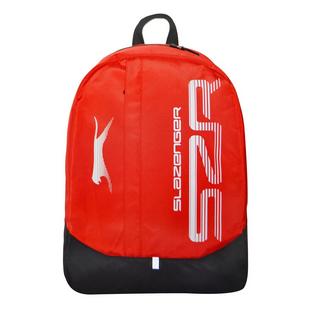 Red - Slazenger - Large Logo Backpack - 1