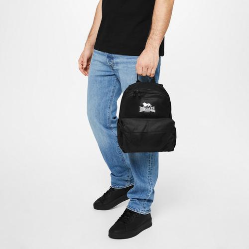 Black - Lonsdale - Mini Backpack - 2
