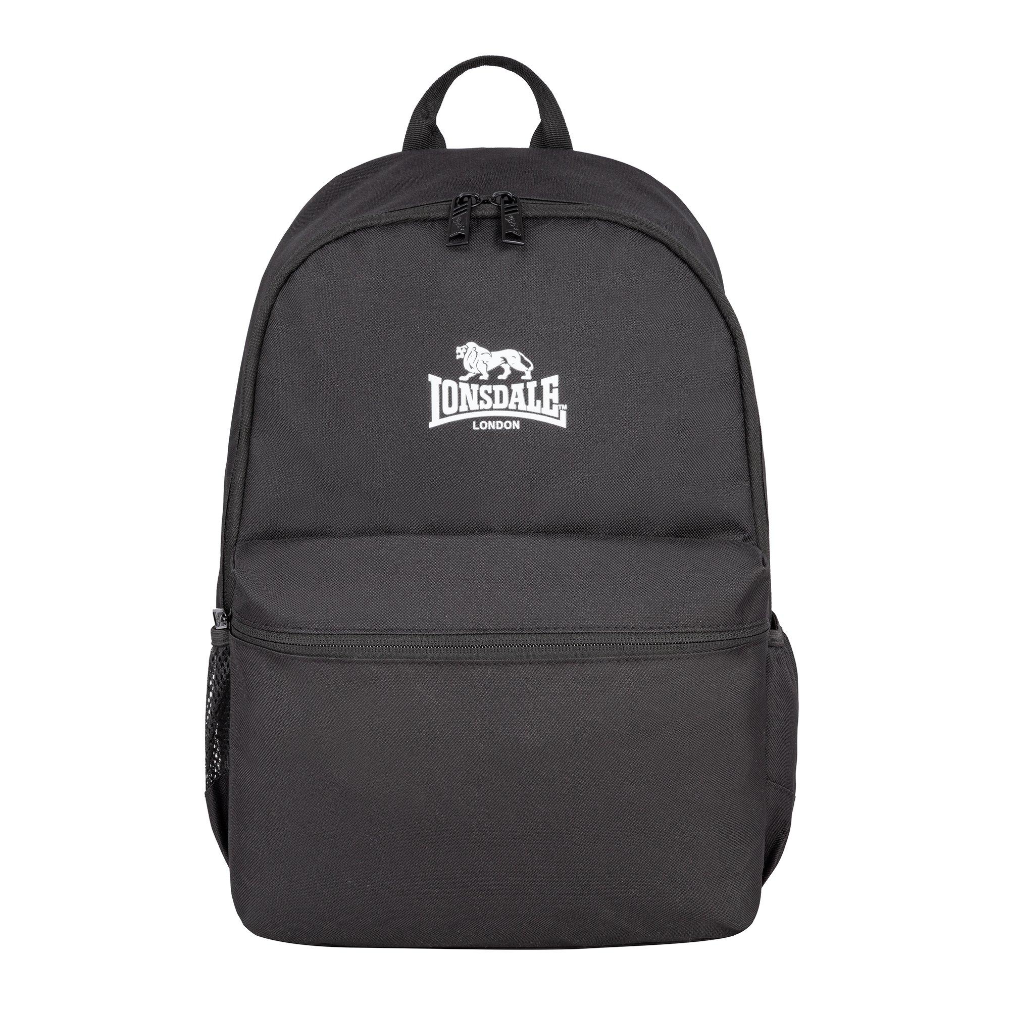 Preto/Carvão - Lonsdale - Pocket Backpack - 1