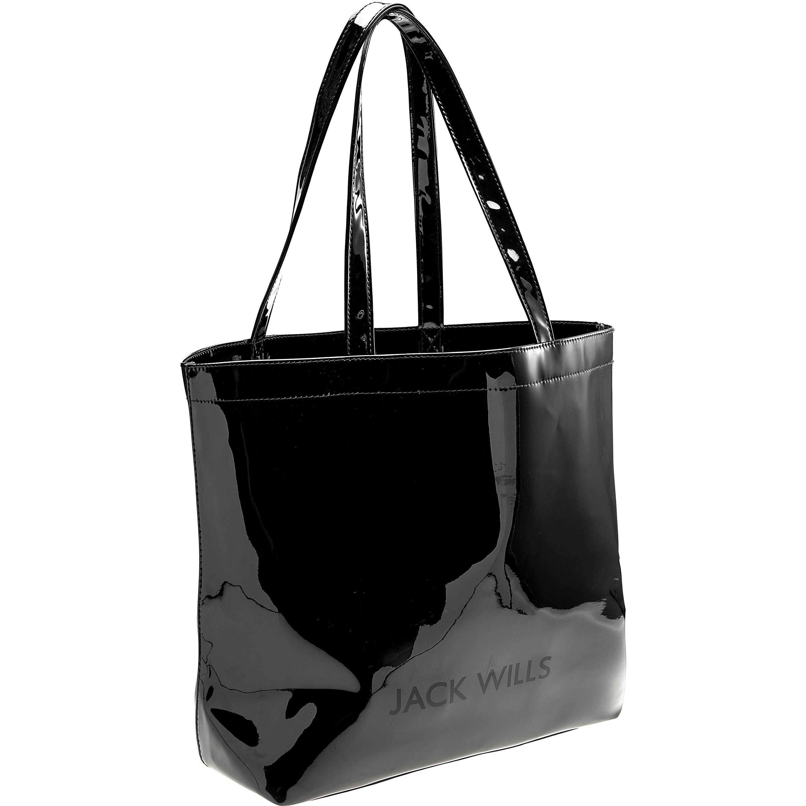 Schwarz - Jack Wills - JW Patent Tote - 3