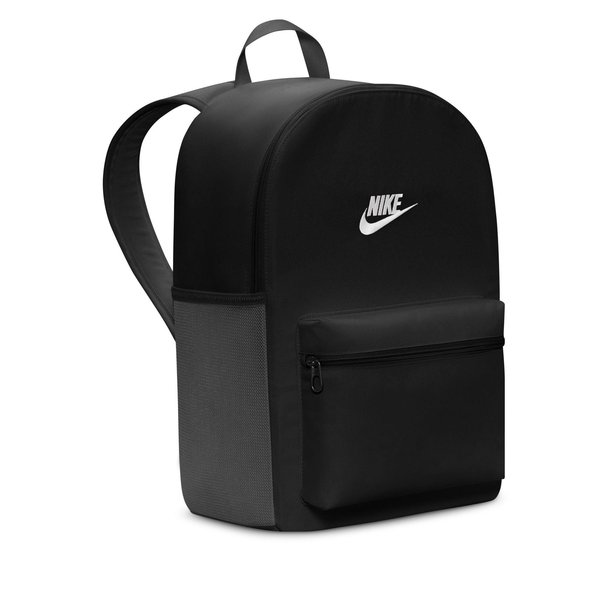 Black/Blk/White - Nike - Heritage Backpack - 3