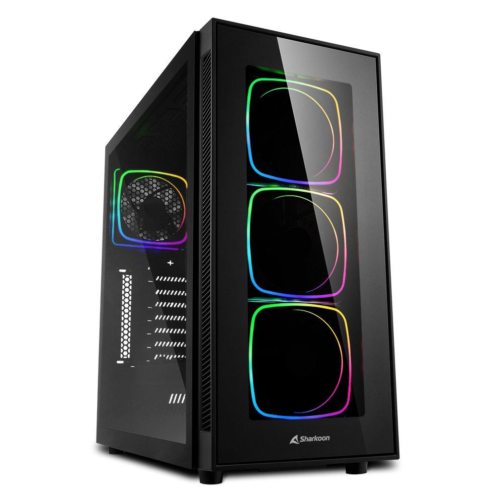Sharkoon  Tg6 Rgb Atx Case - Black