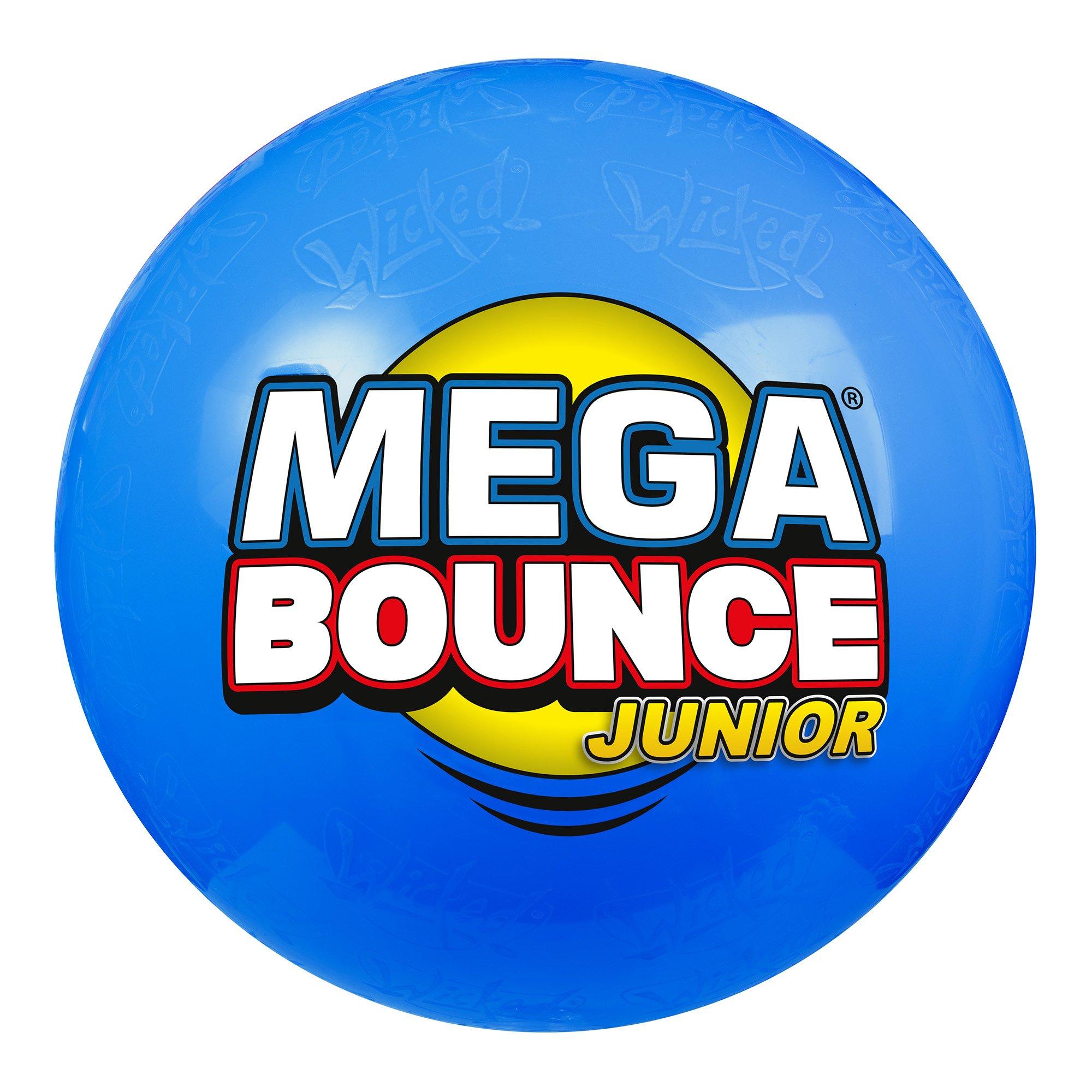 Blauw - Wicked - Kids Mega Bounce Junior Inflatable Ball - 3