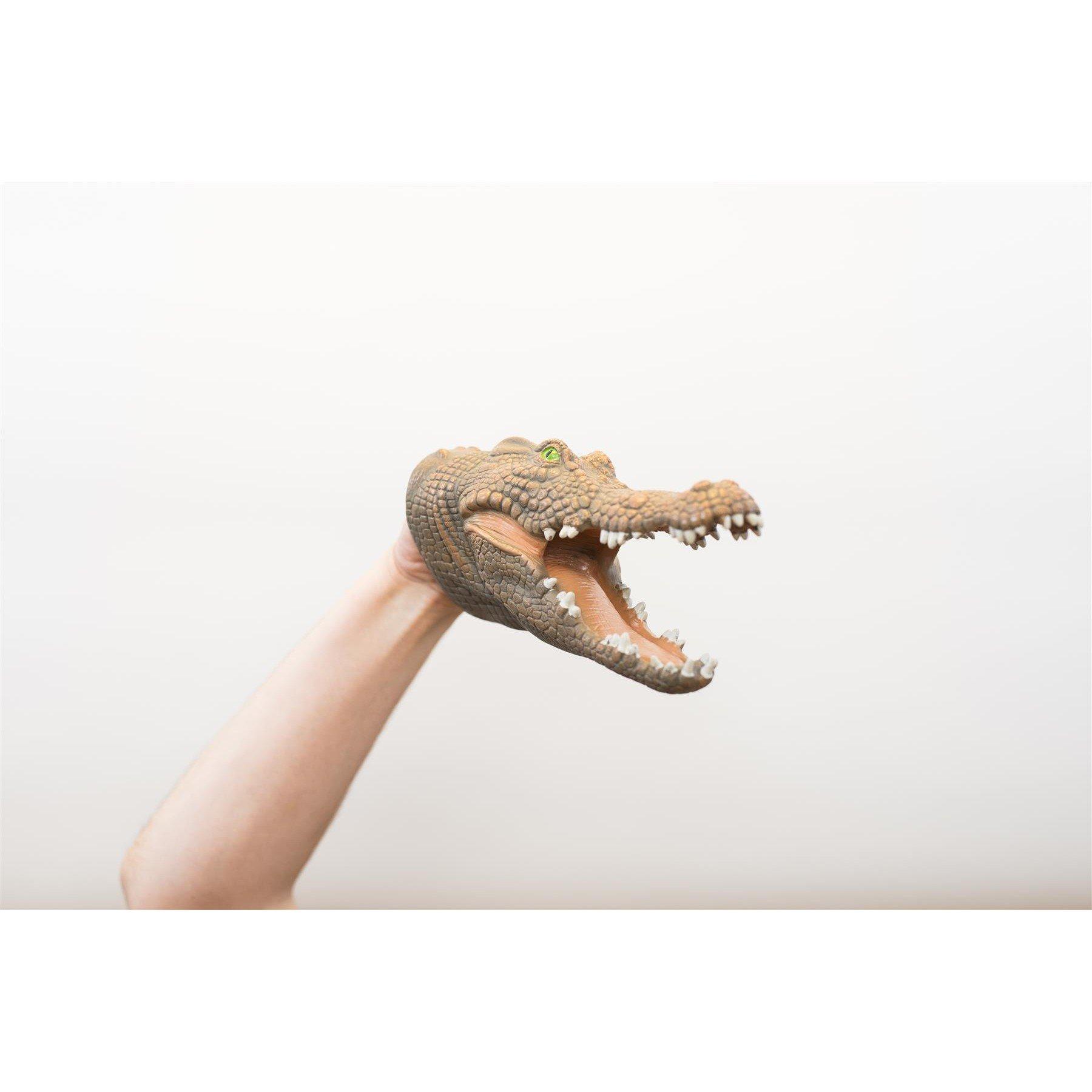Multi - Wild Thingz - Hand Puppet - Crocodile - 2