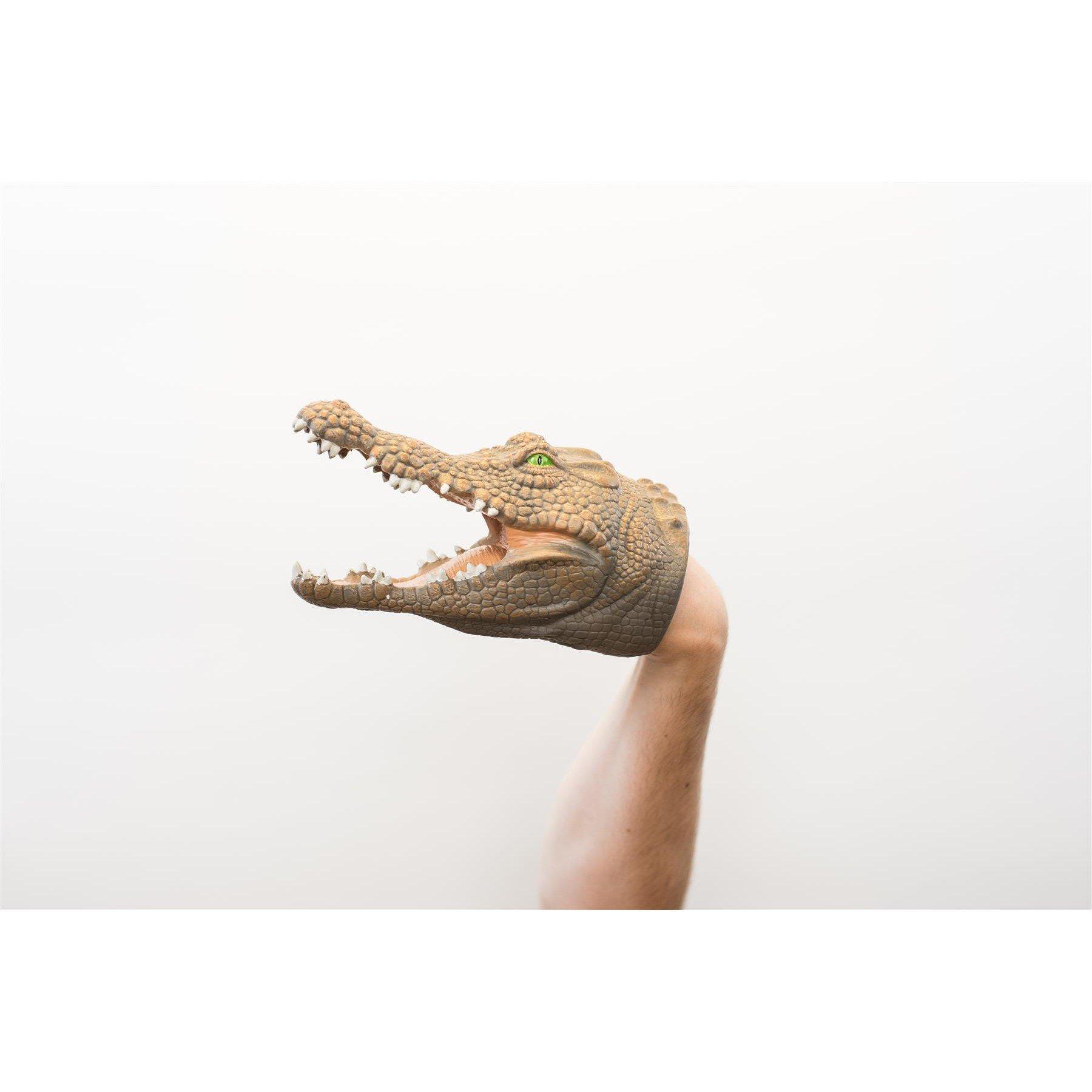 Multi - Wild Thingz - Hand Puppet - Crocodile - 3