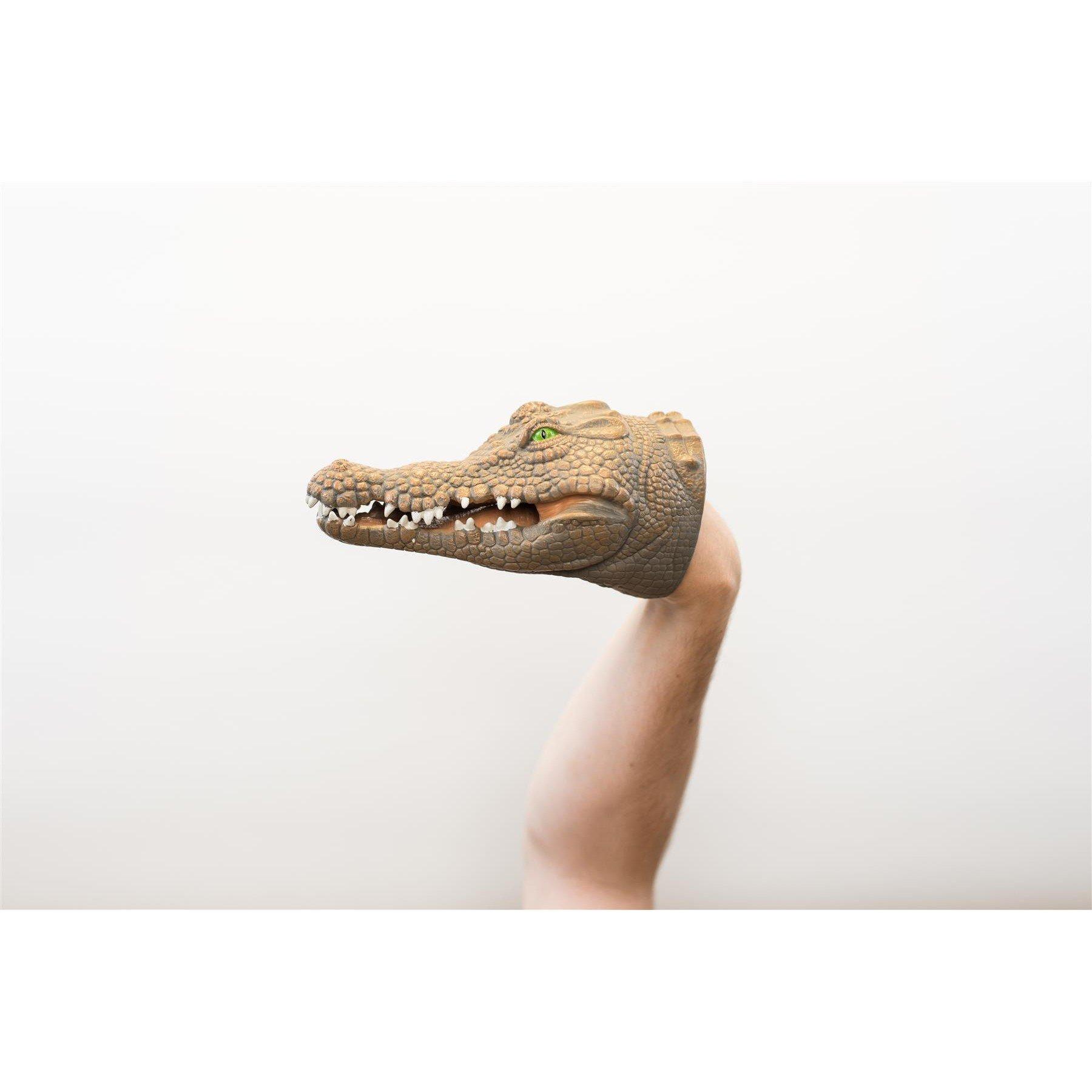 Multi - Wild Thingz - Hand Puppet - Crocodile - 4