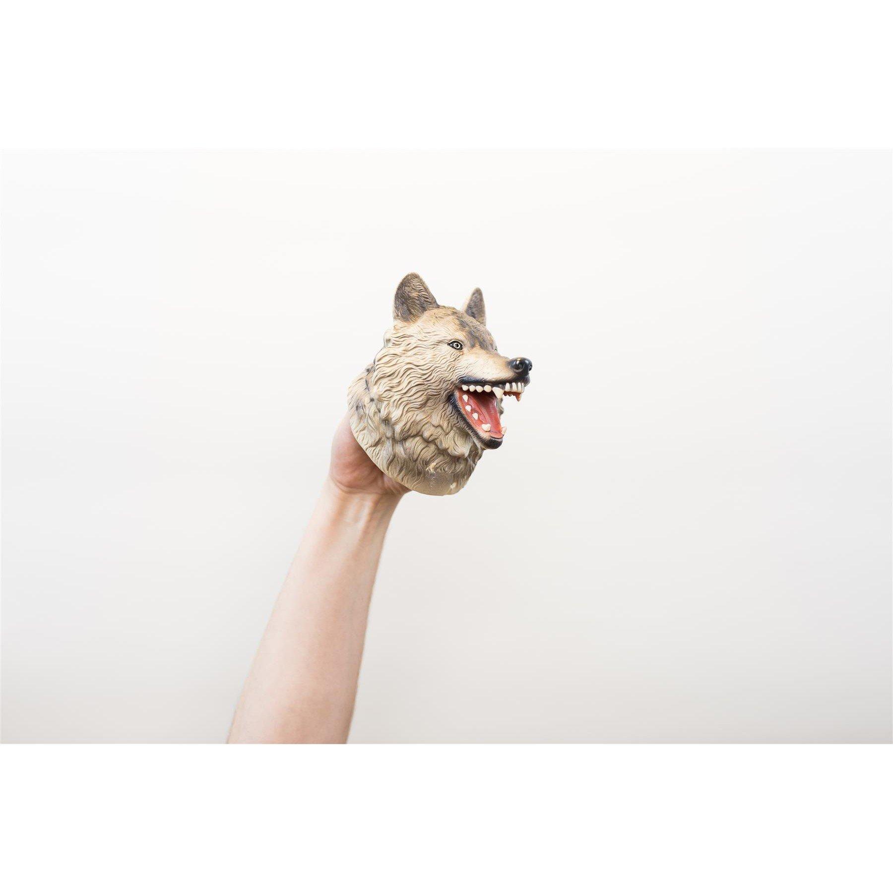 Multi - Wild Thingz - Hand Puppet - Wolf - 4