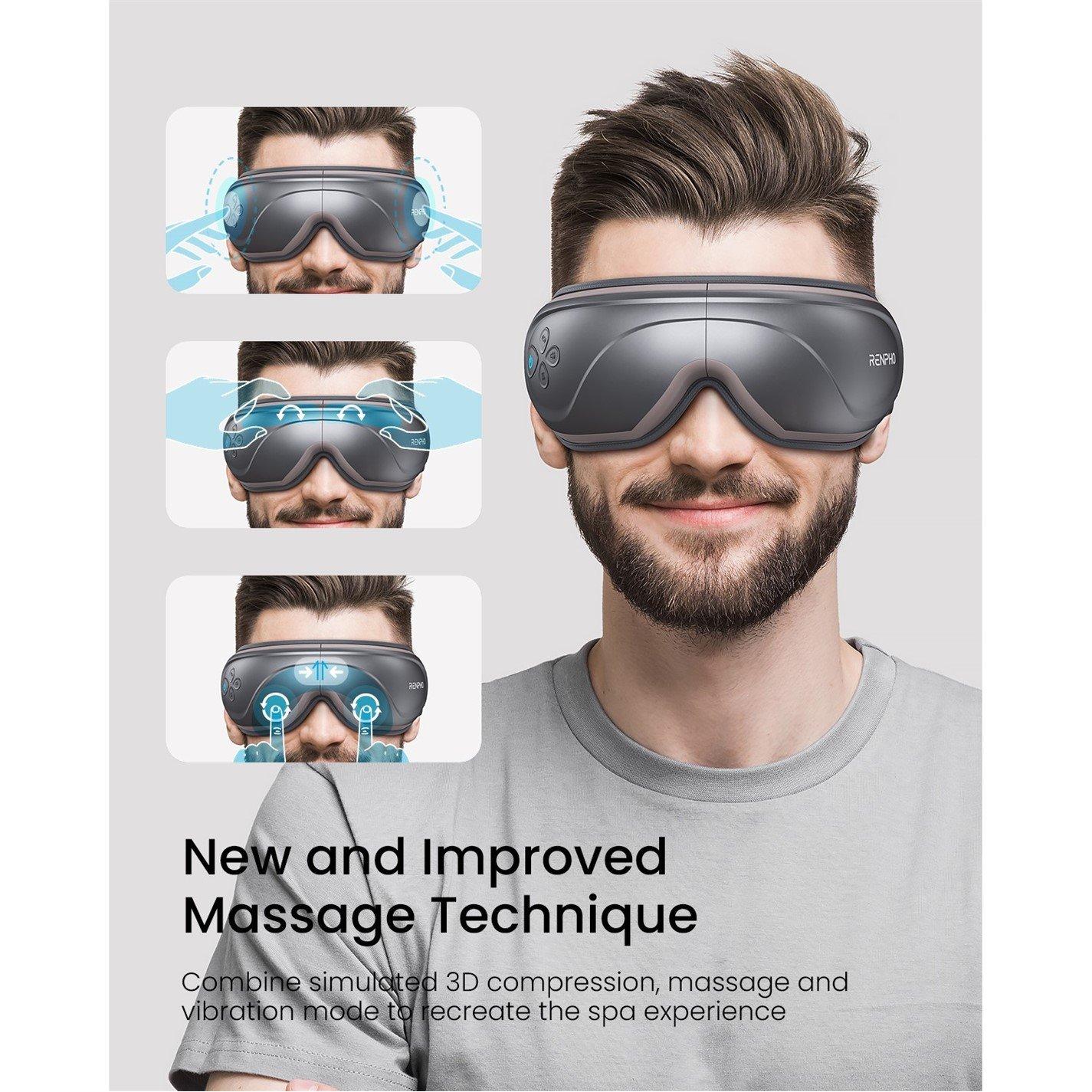 Black - Renpho - RENPHO Eyeris 2 Eye Massager - 2