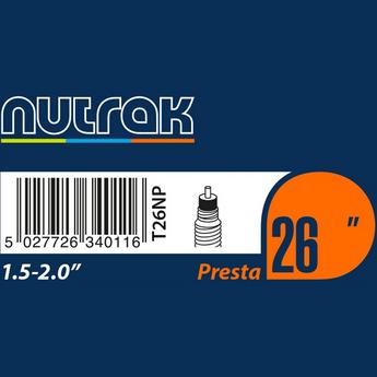 Nutrak Nutrak 26 x 1.5-2.0 Schrader Valve Inner Tube