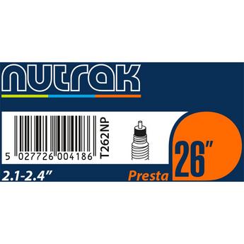 Nutrak Nutrak 26 x 2.2-2.5 Presta Valve Inner Tube